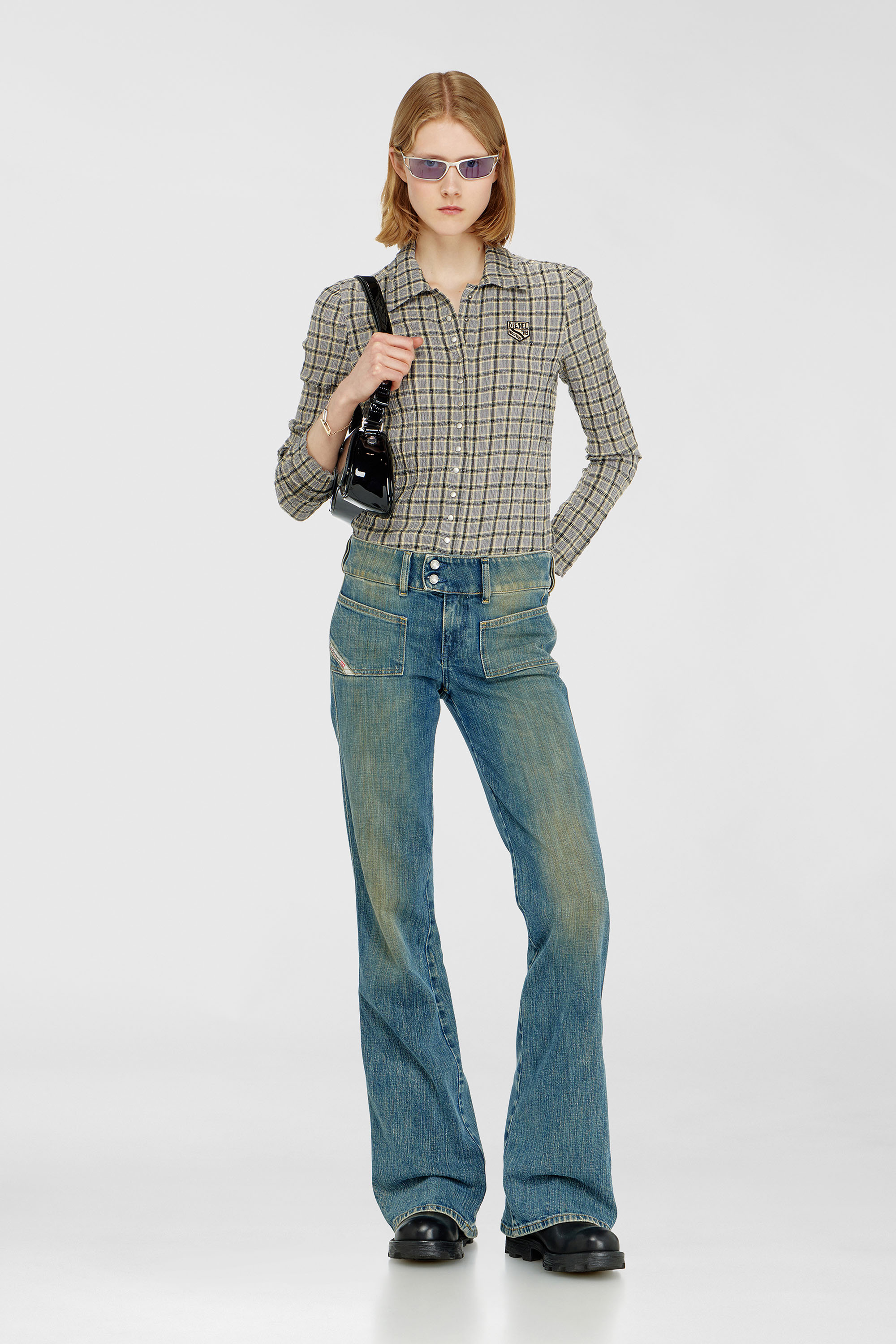 Bootcut Jeans Low Waist D-Hush