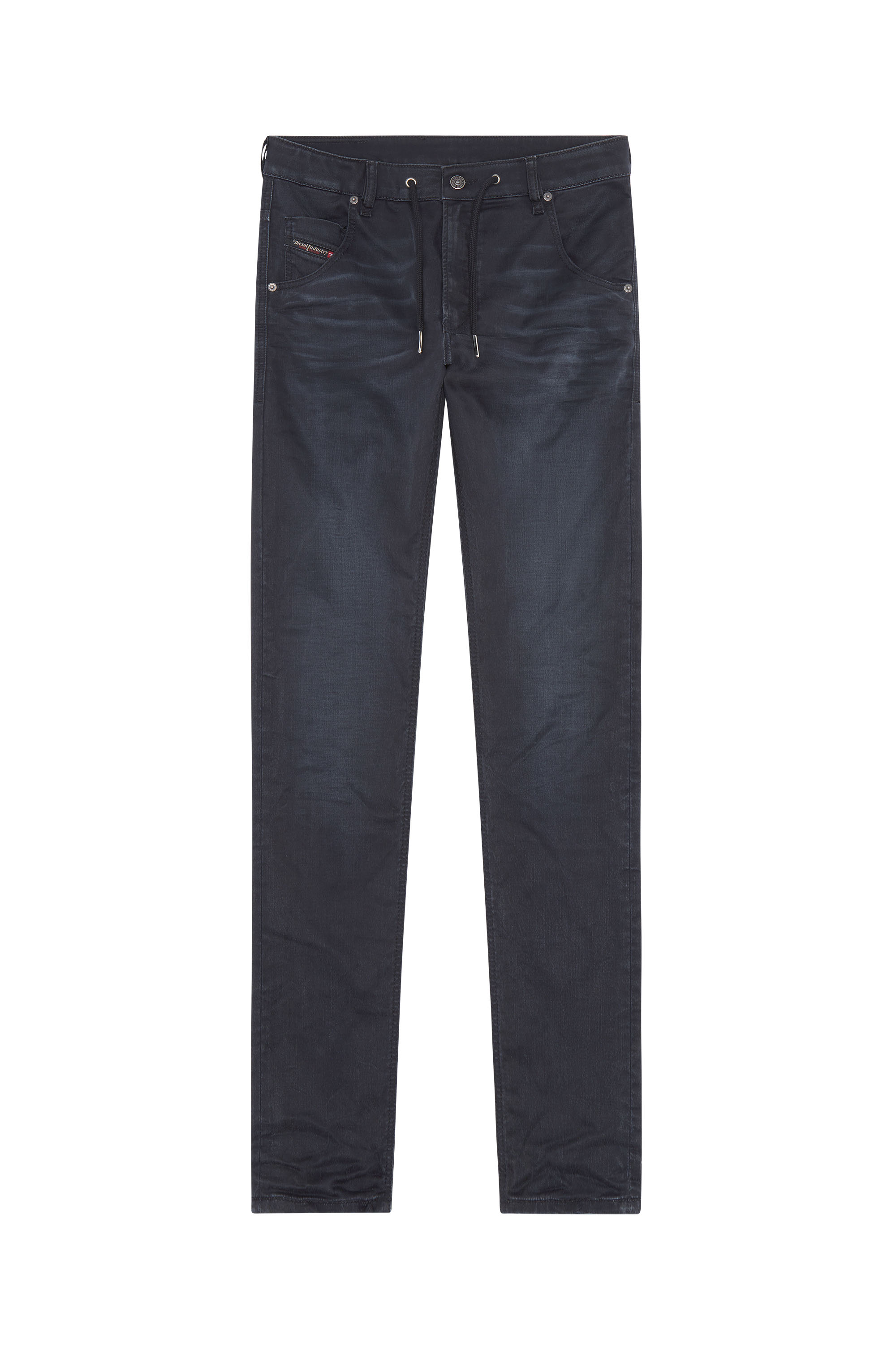 Diesel - Krooley JoggJeans® 068CQ Tapered, Black/Dark grey - Image 6