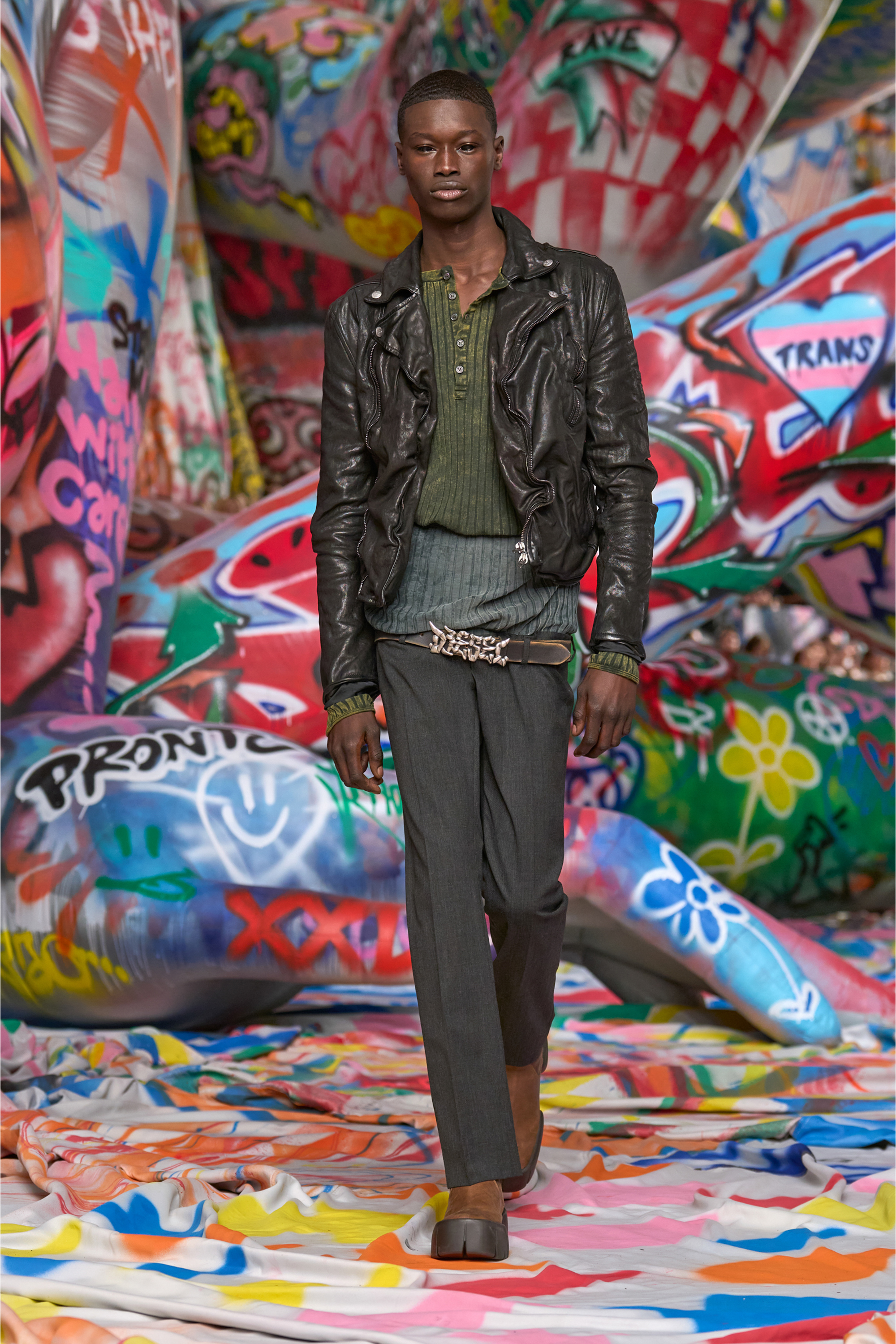 D-TEX BT, Brown Diesel - D-TEX BT, Man's D-Tex-Oiled leather ankle boots with split sole in Brown - 7