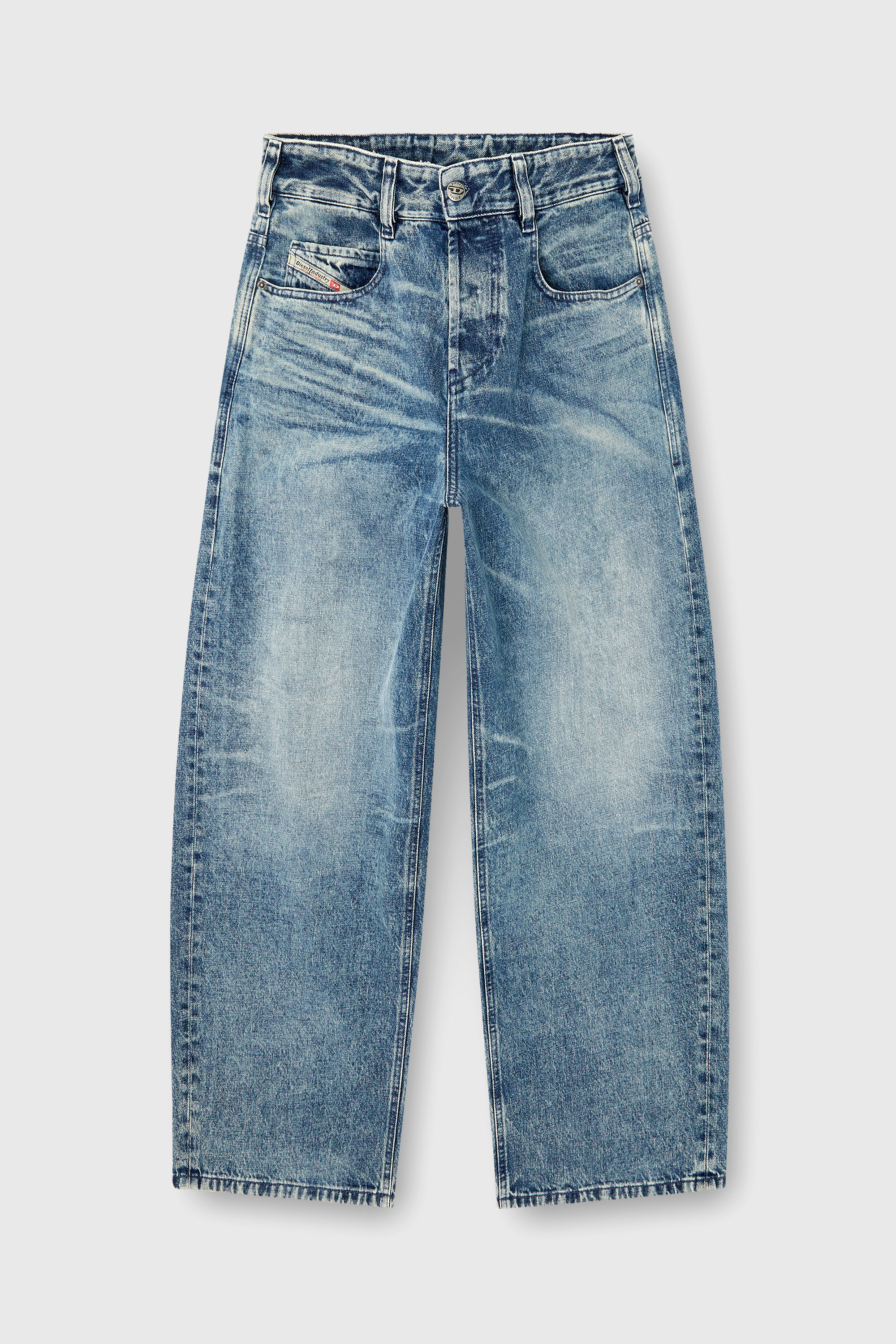 Diesel - Unisex's Relaxed Jeans 1997 D-Enim 007DA, Light Blue - 6