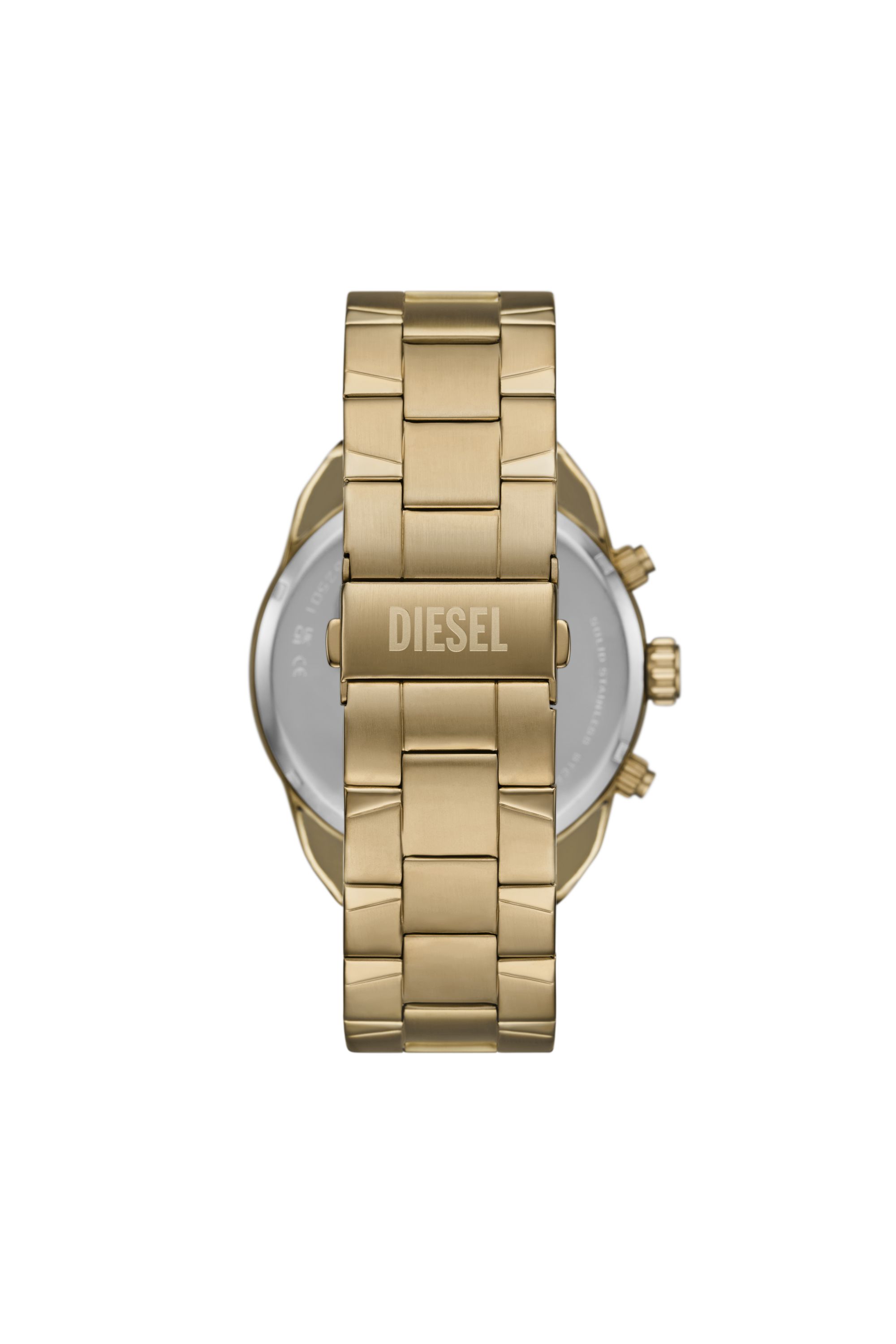 Diesel - DZ4678, Man's Spiked stainless steel watch in Gold - 2