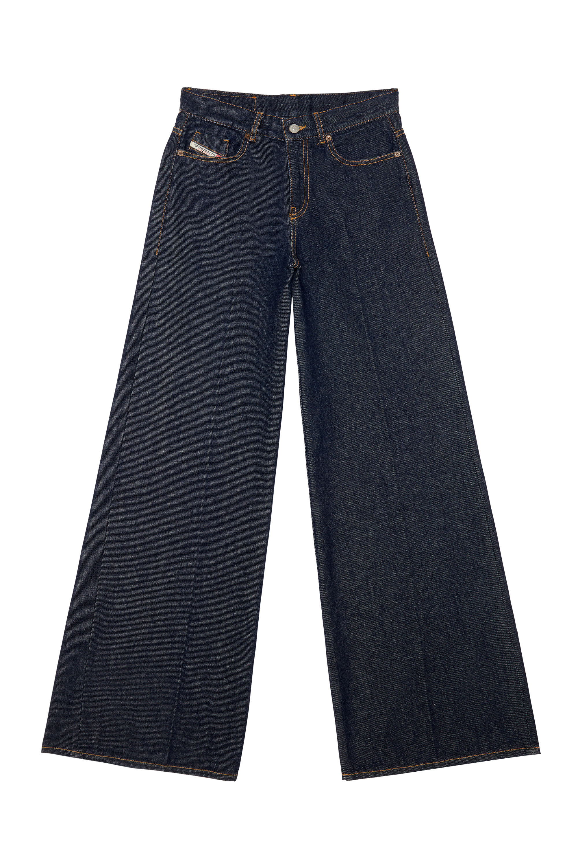 1978 D-AKEMI Z9C02 Bootcut and Flare Jeans, Dark Blue - Jeans