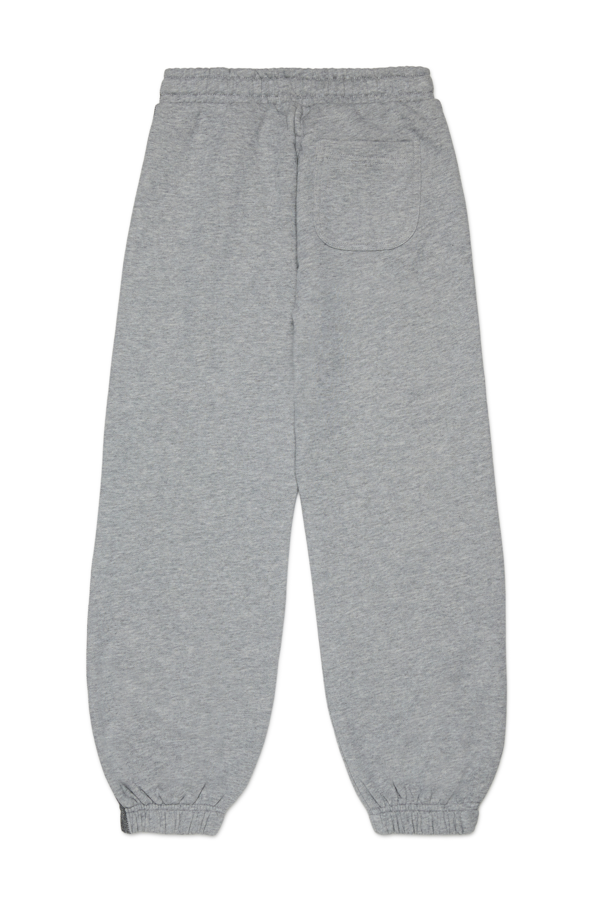 Diesel - PTEAN, Man's Sweatpants with denim side bands in Grey - 2
