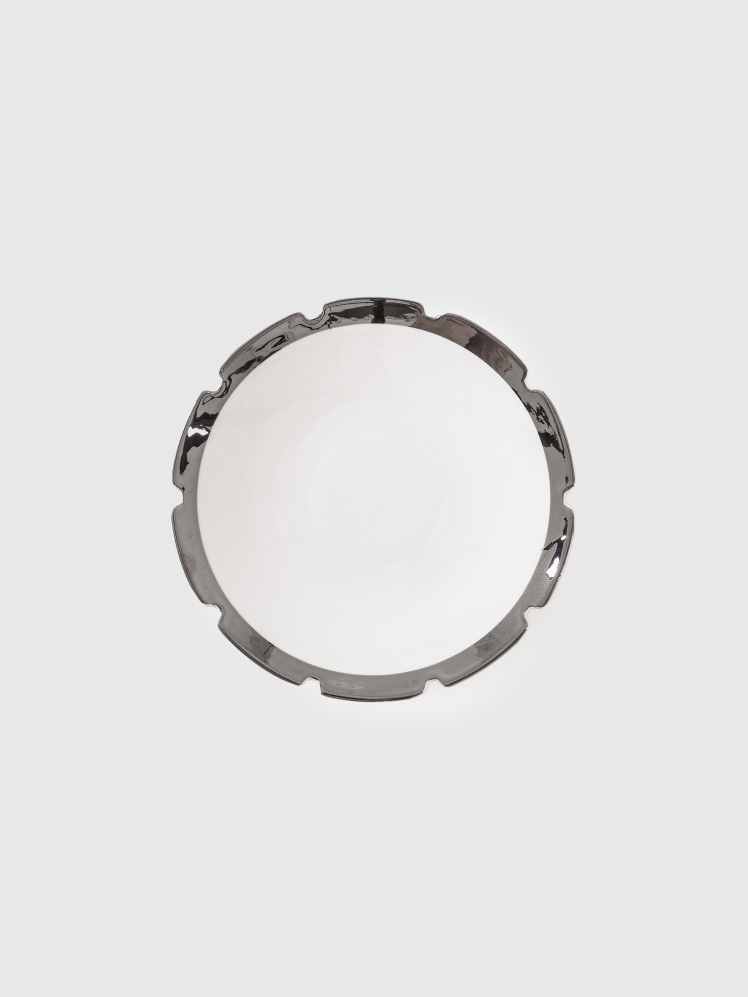 Diesel - 10985SIL MACHINE, Unisex's Porcelain dessert plate in White - 1