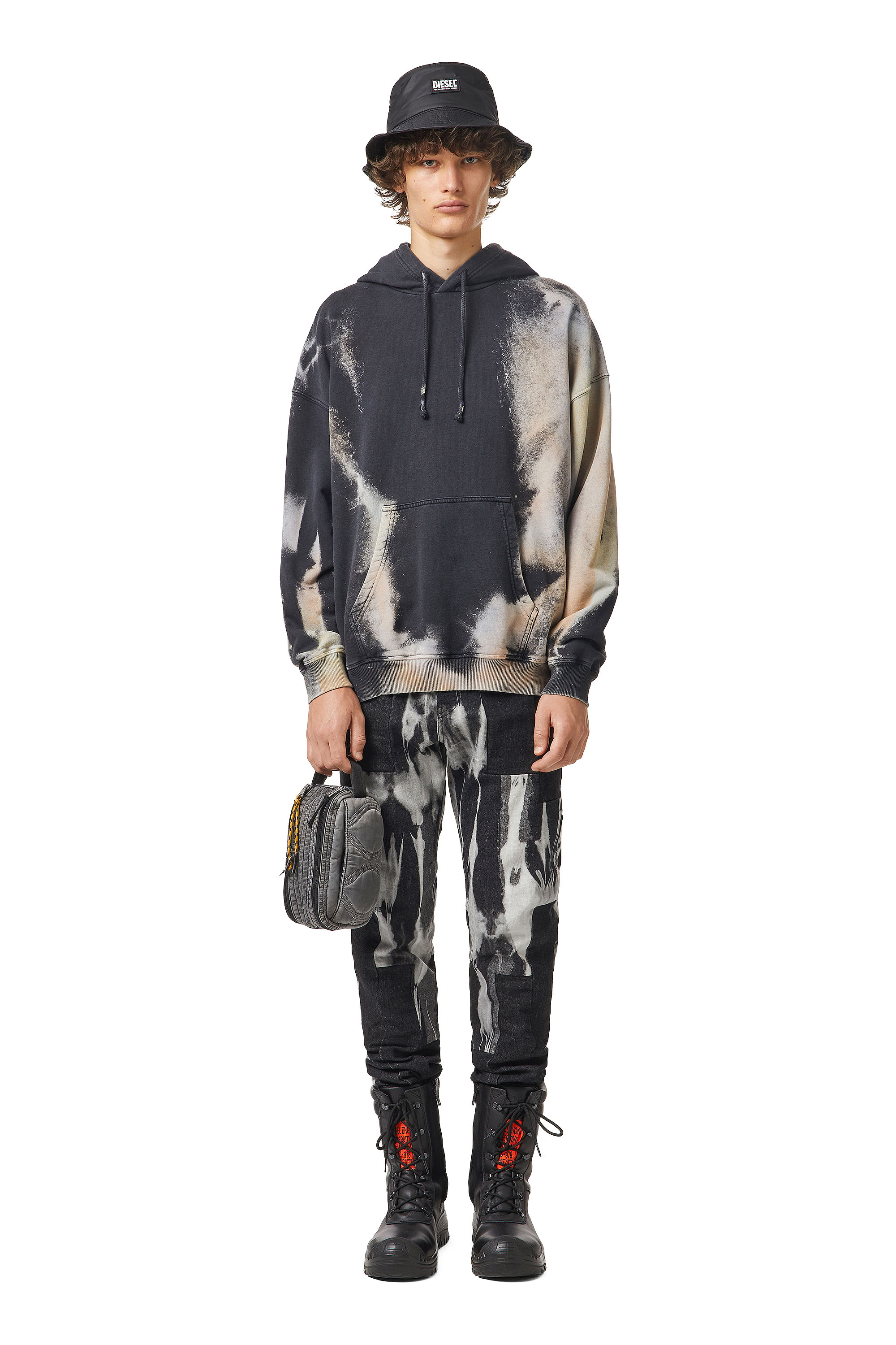 S-UMMERIB-B3, Black/Grey - Sweaters