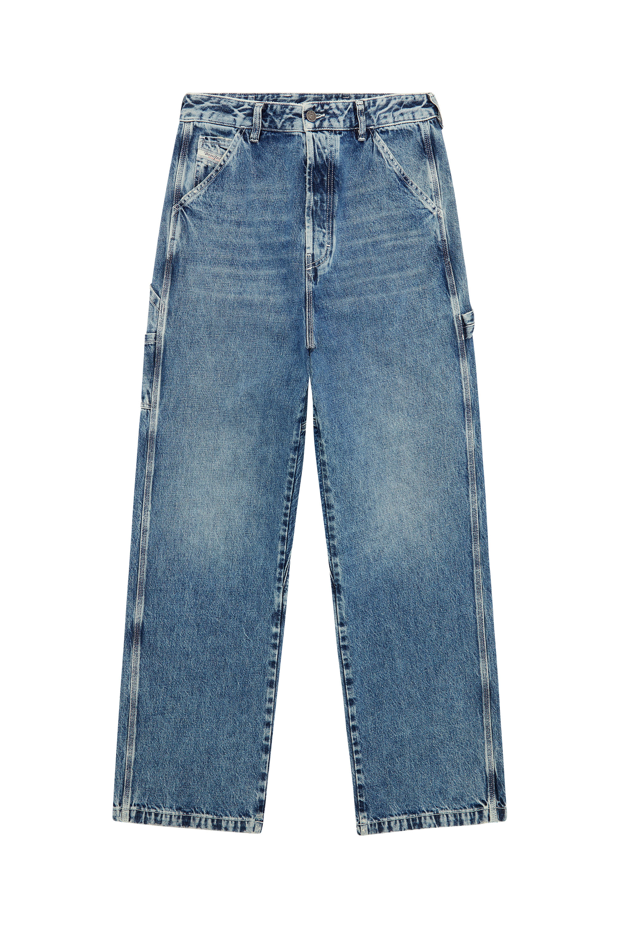 Diesel - D-Livery 007M3 Straight Jeans, Medium blue - Image 5