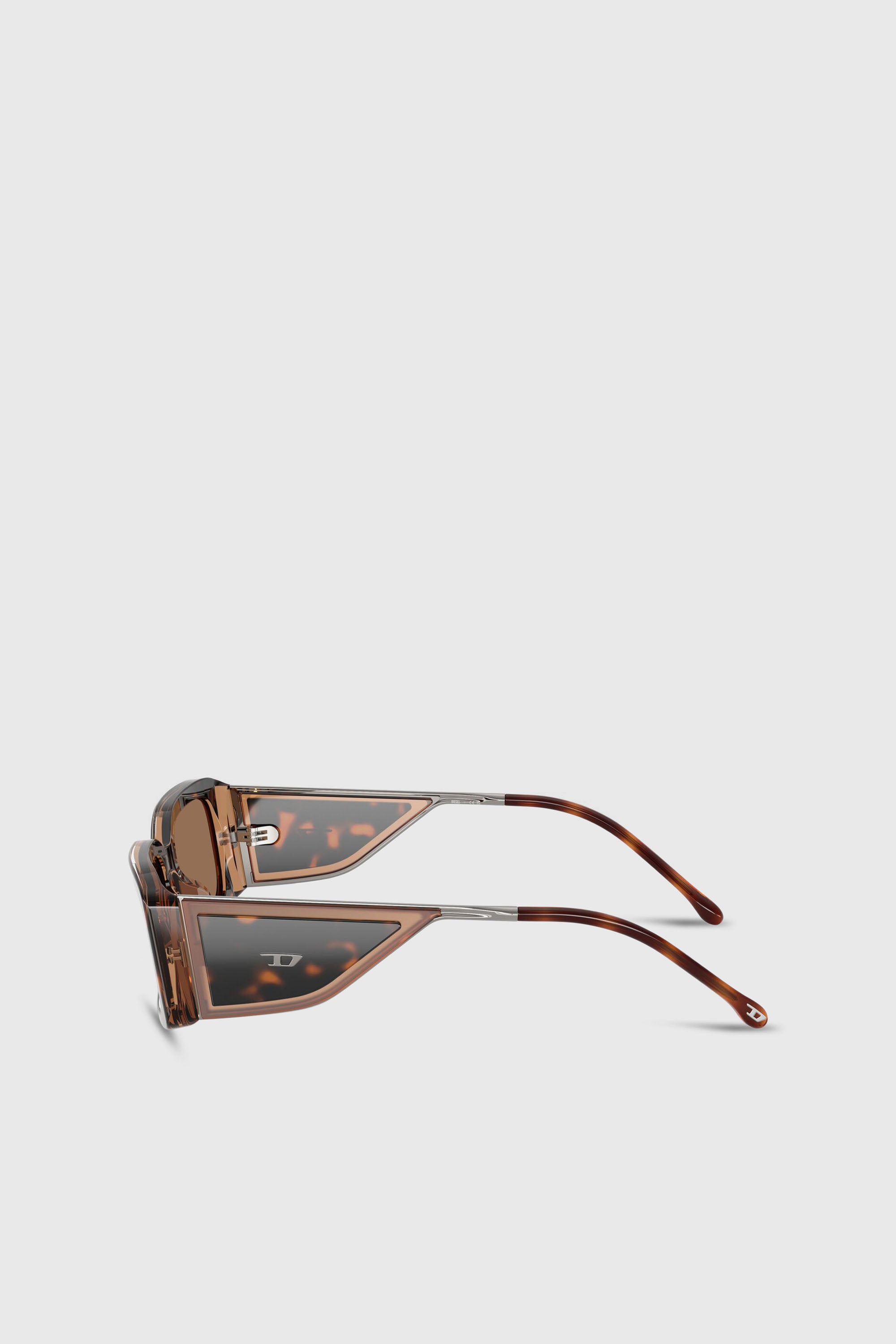 Diesel - 0DL2017U, Unisex's Rectangle sunglasses in Brown - 5