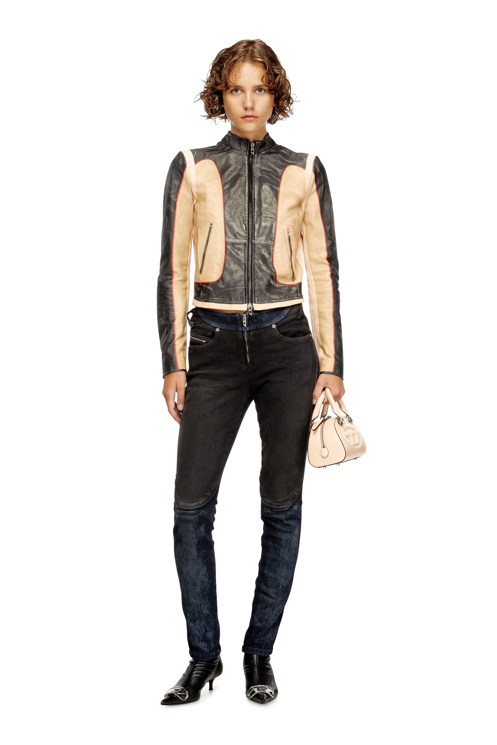 Slim Jeans D-Bikee 09M92, Dark Blue Diesel - Woman's Slim Jeans D-Bikee 09M92, Dark Blue - 1