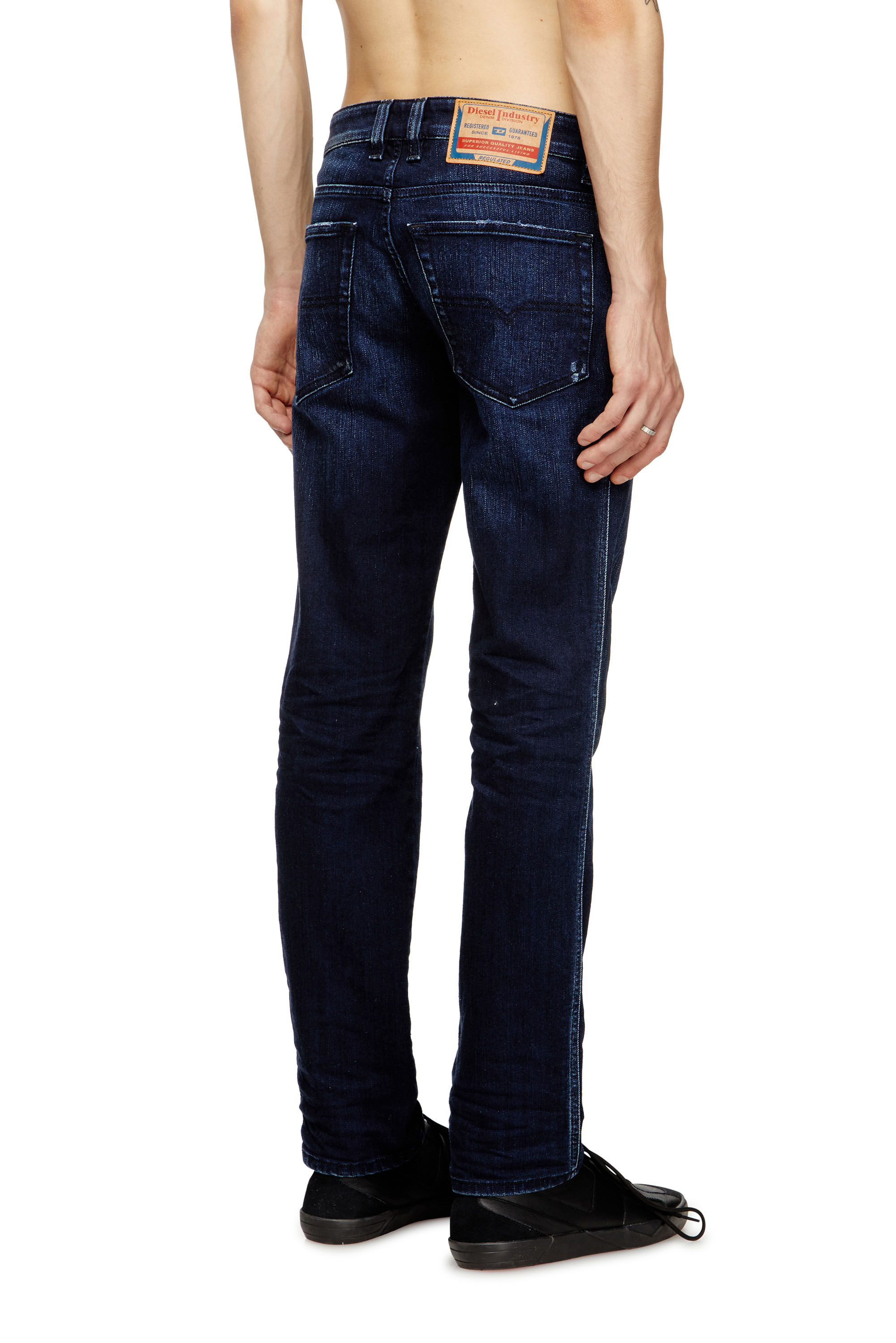 Diesel - Man's Slim Jeans 1993 D-Vyl 09M76, Dark Blue - 4