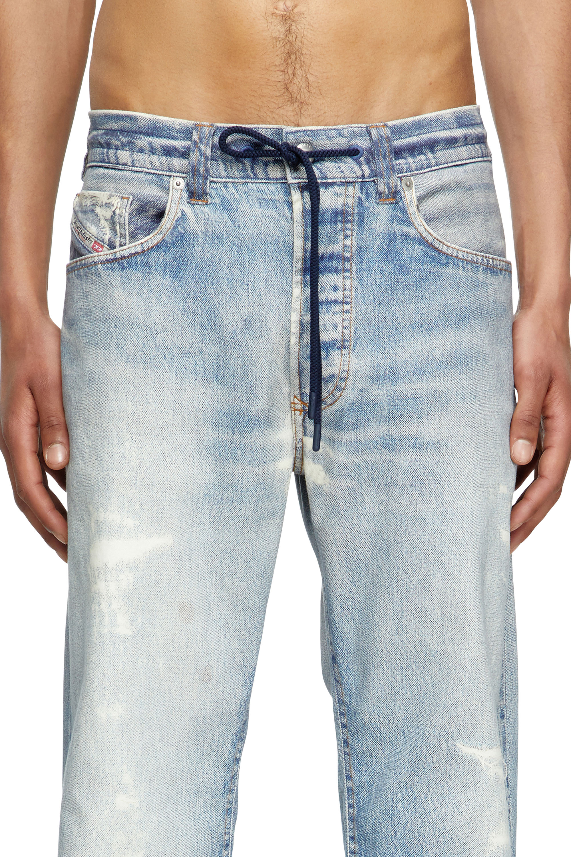 Diesel - Man's Relaxed 2080 D-Reel Joggjeans&reg; 068RX, Light Blue - 4