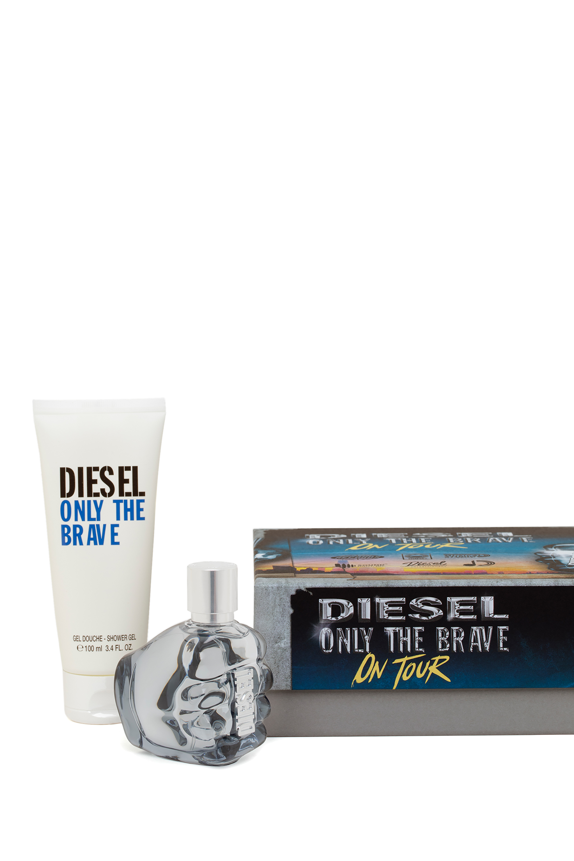 Diesel - ONLY THE BRAVE 50 ML GIFT SET, Man's Only The Brave Gift set in Azure - 1