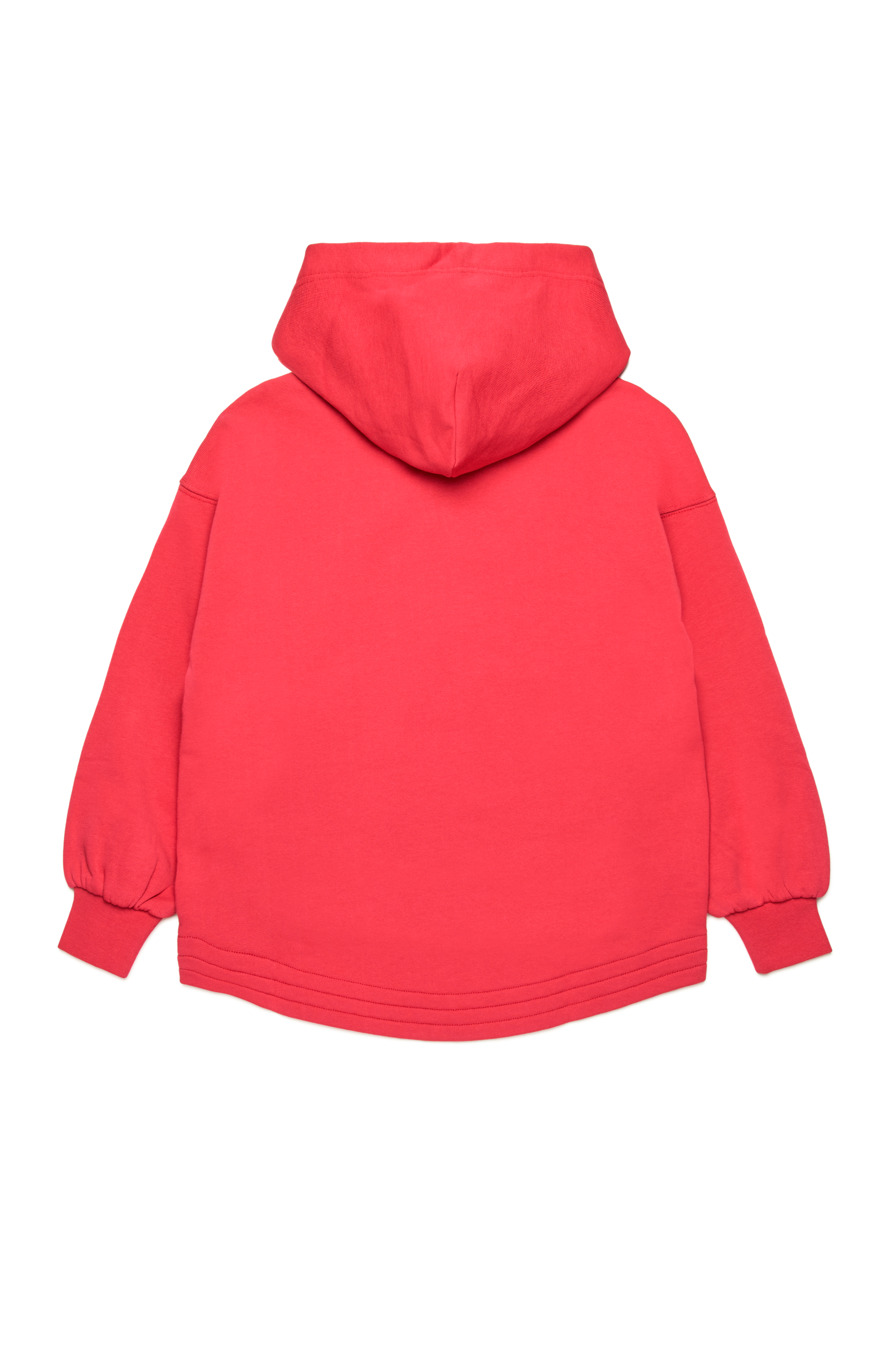 Diesel - SFPERU, Woman's Zip-up hoodie with cut-out Oval D logo in Pink - 2