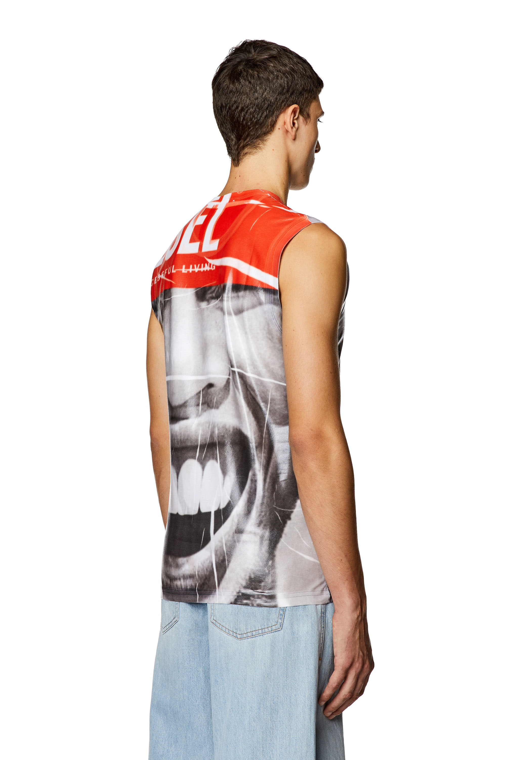 Diesel - T-BIRCO, Grey/White - Image 4