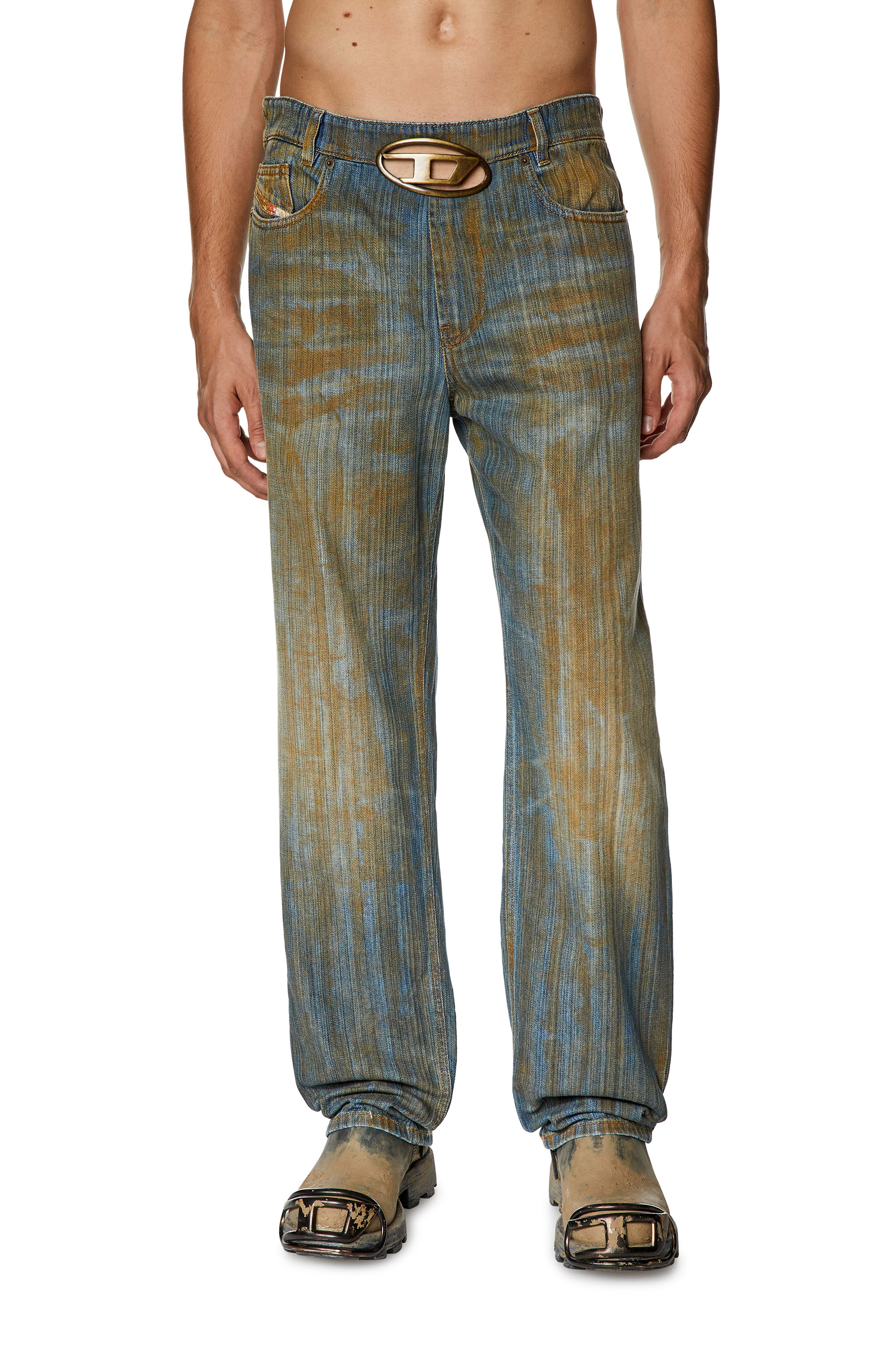 Diesel - Straight Jeans 2010 D-Macs 0NLAL, Medium blue - Image 1