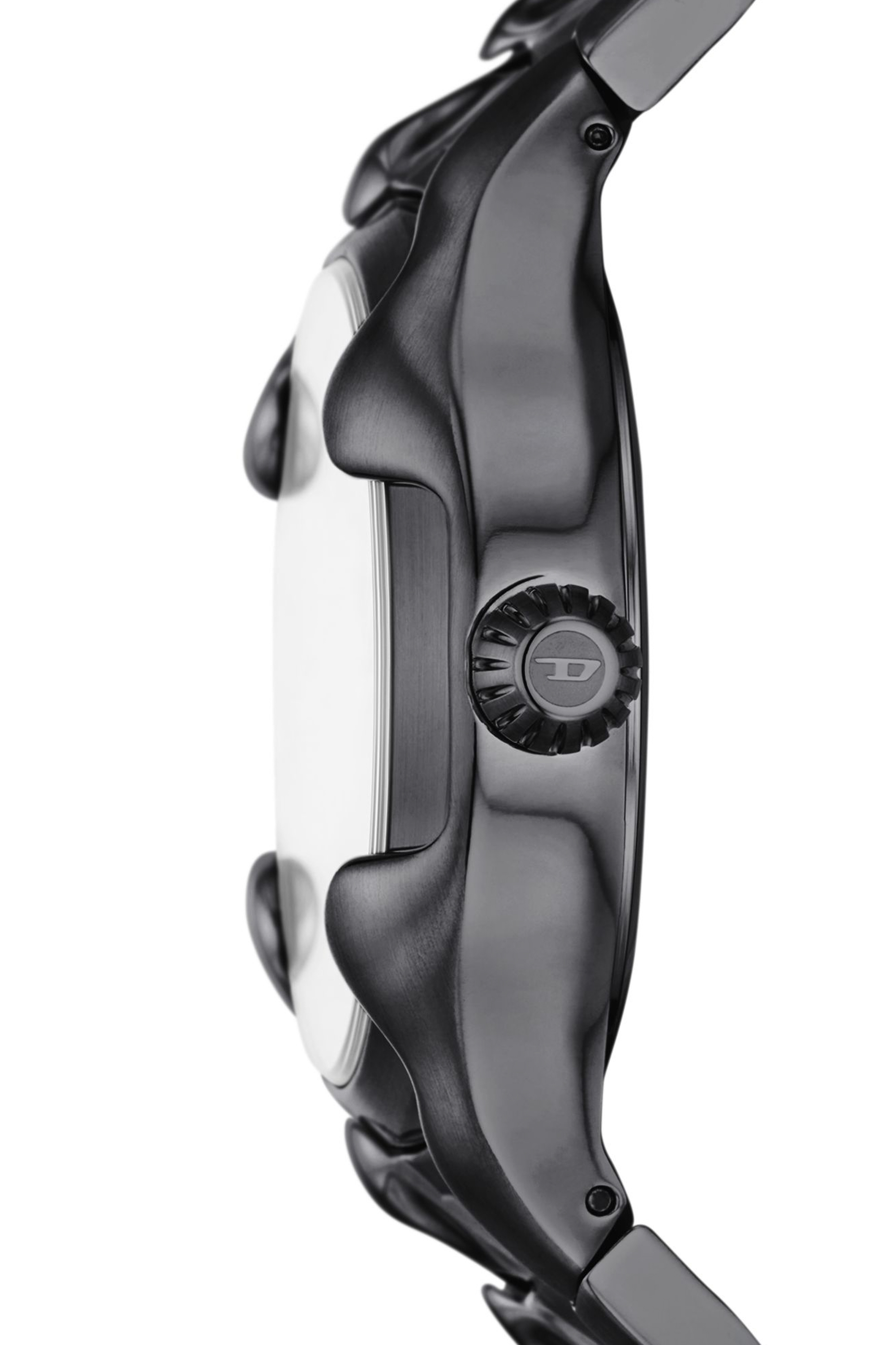 Diesel - DZ2199, Man Vert three-hand date gunmetal stainless steel watch in Grey - Image 3
