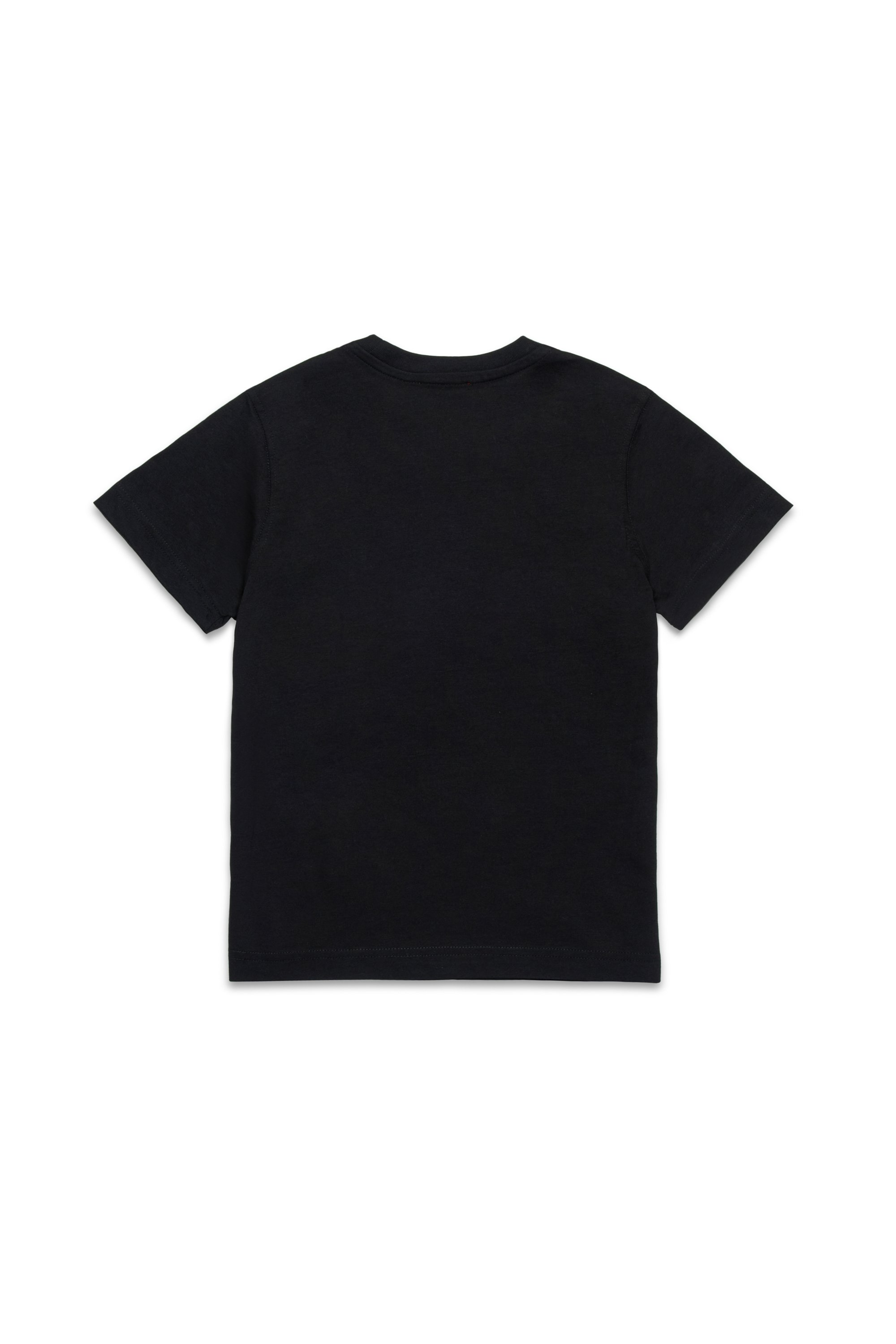 Diesel - TDIEGORL4, Man's T-shirt with globe logo in Black - 2