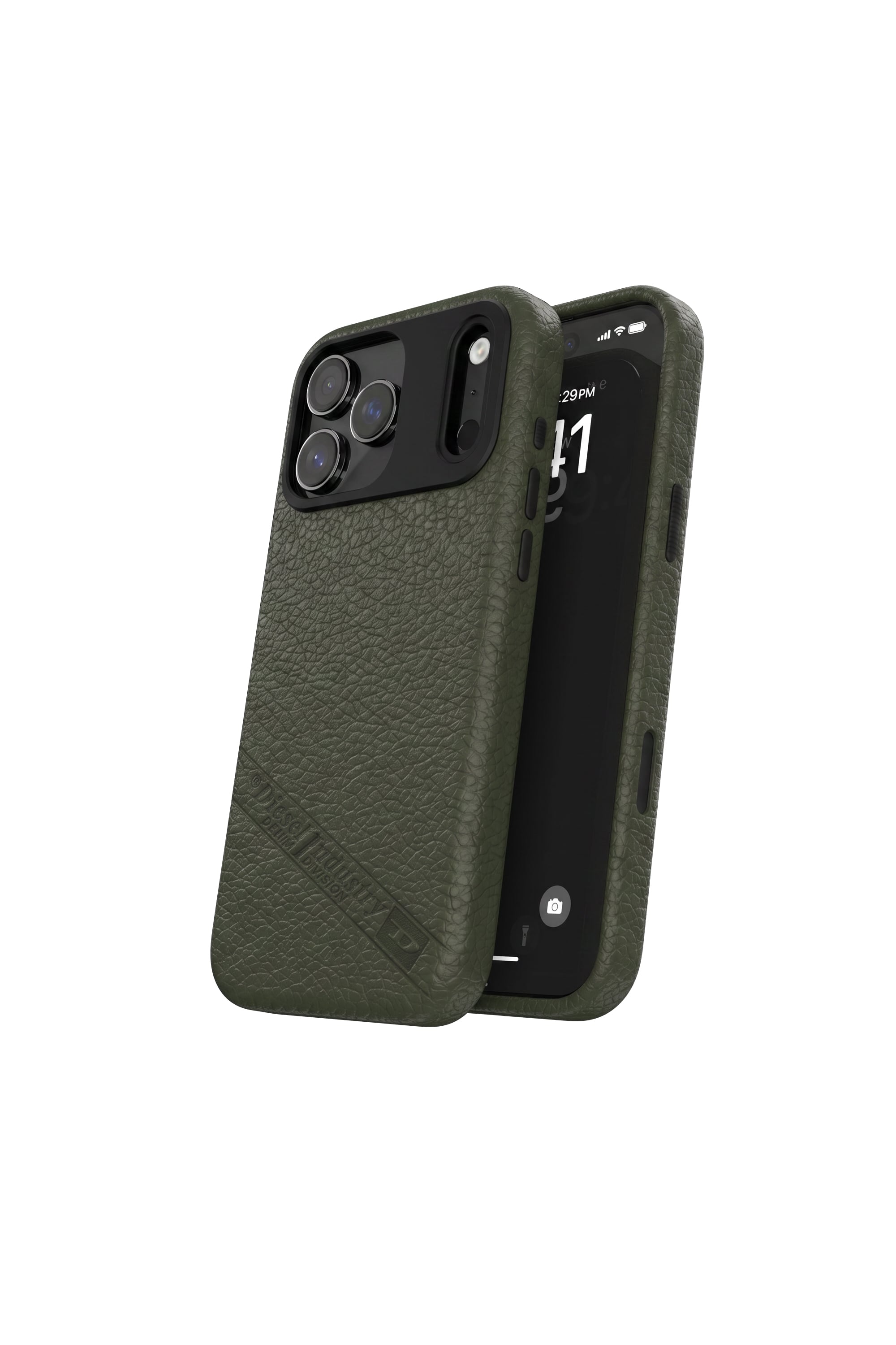 Diesel - 60648 MOULDED CASE, Unisex's Flag D case with MagSafe for iPhone 17 Pro Max in Dark Green - 3
