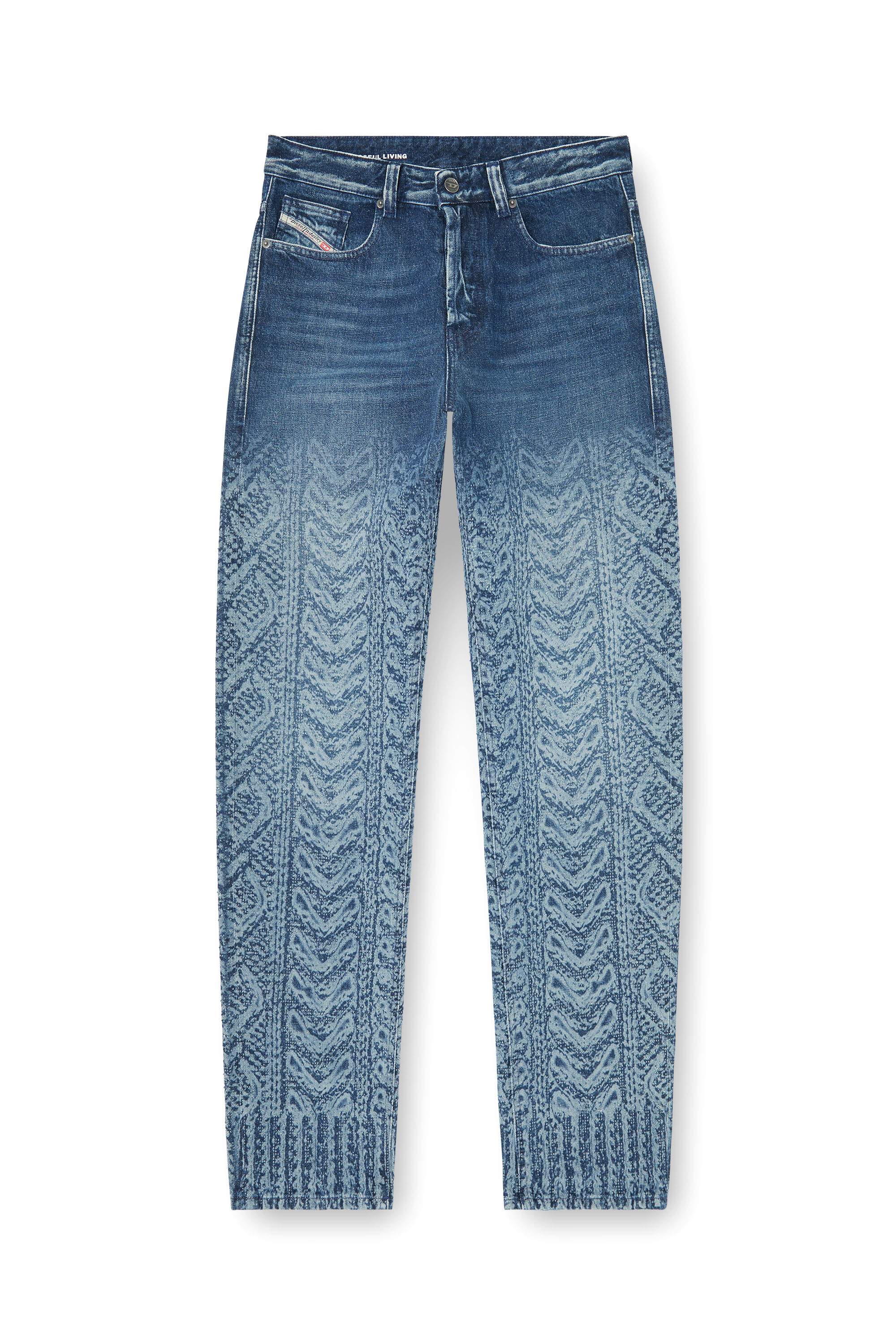 Diesel - Man's Regular Jeans 2024 D-Macs 007EV, Dark Blue - 2