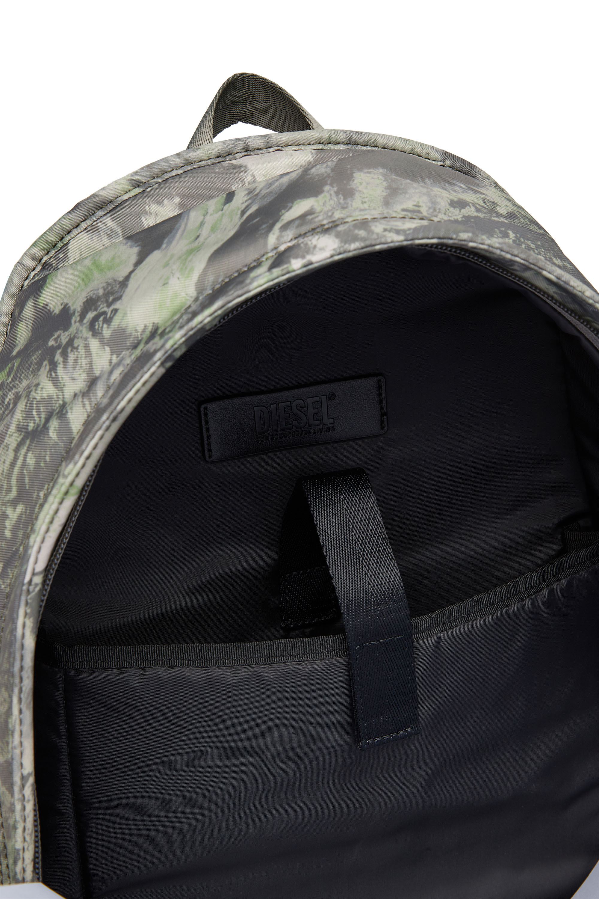 Diesel - RAVE BACKPACK X, Grey/Blue - Image 4