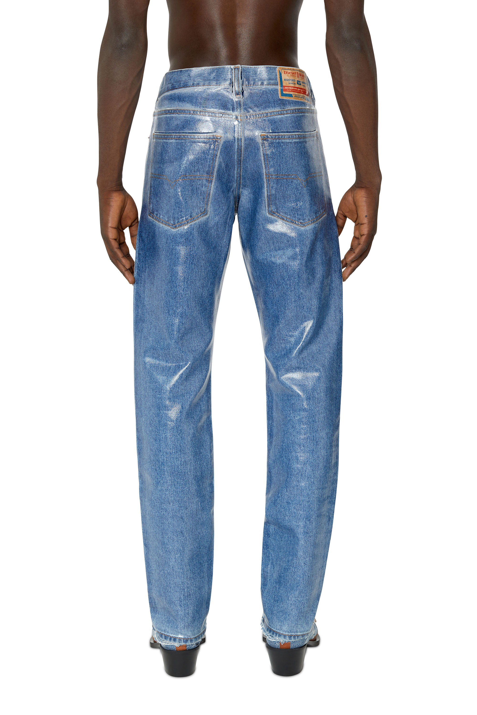 Diesel - 1995 D-Sark 007H7 Straight Jeans, Dark Blue - Image 2