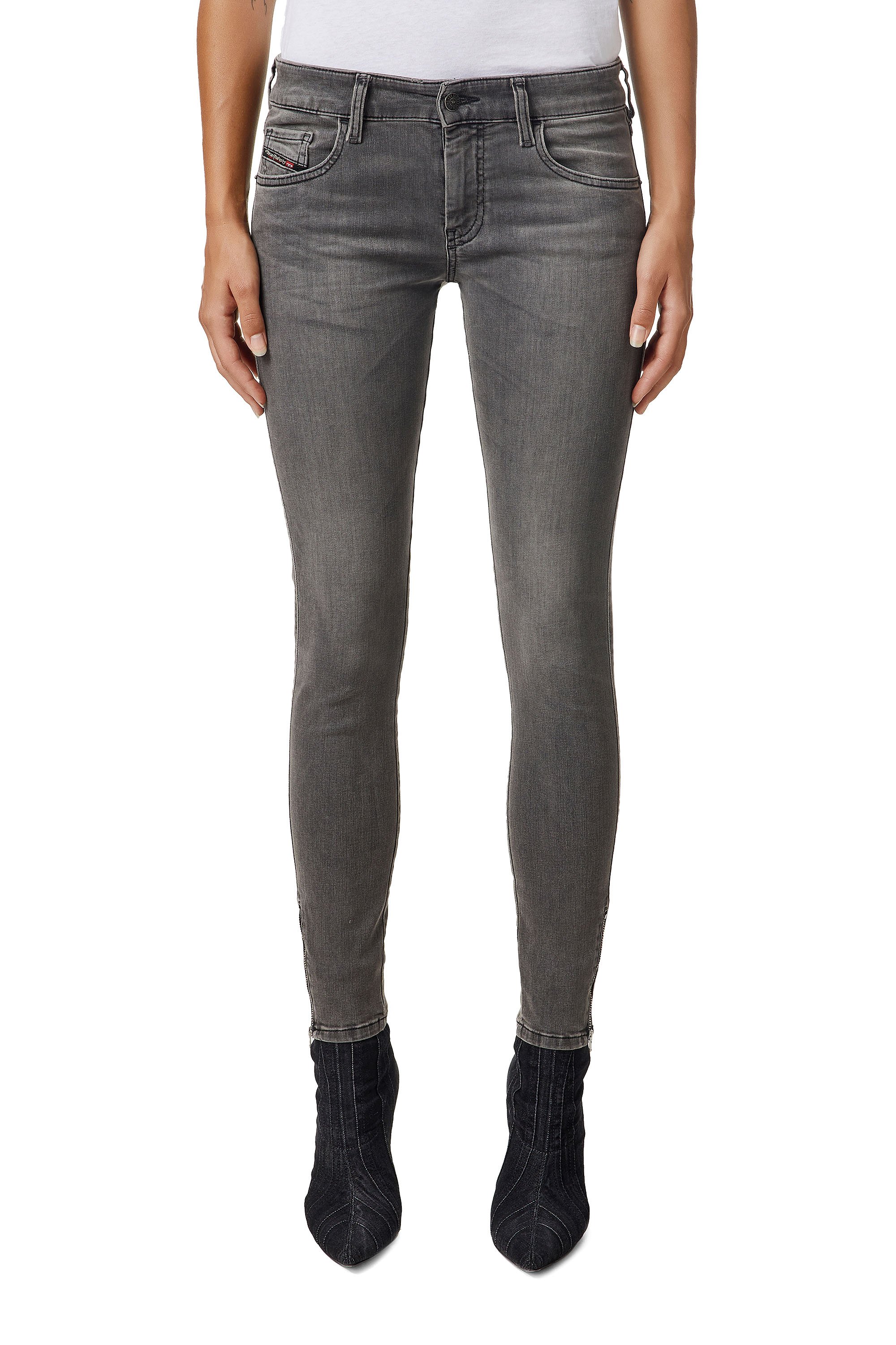 Slandy Low 069XW, Black/Dark grey - Jeans