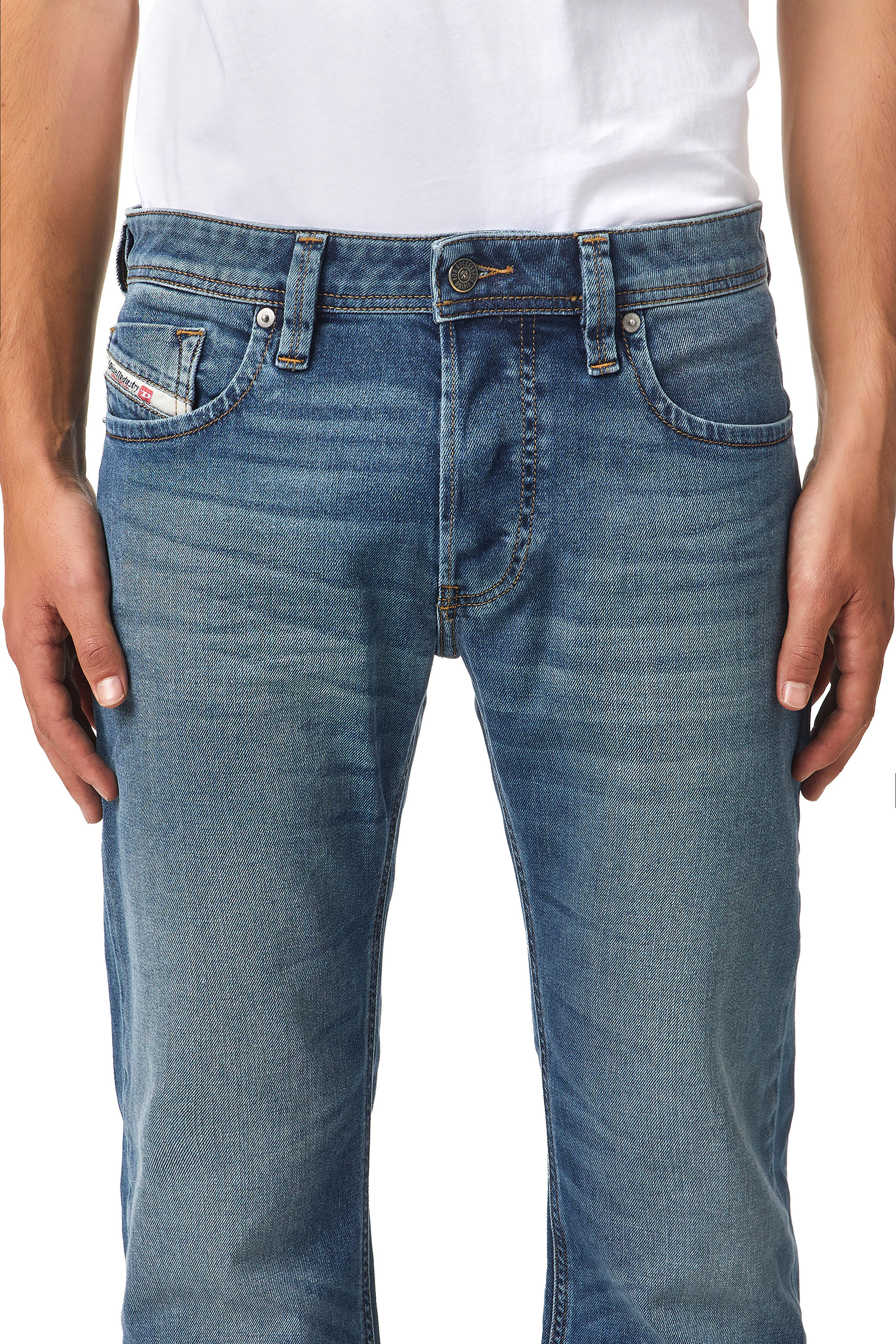 Diesel - Larkee 009EI Straight Jeans, Medium blue - Image 3