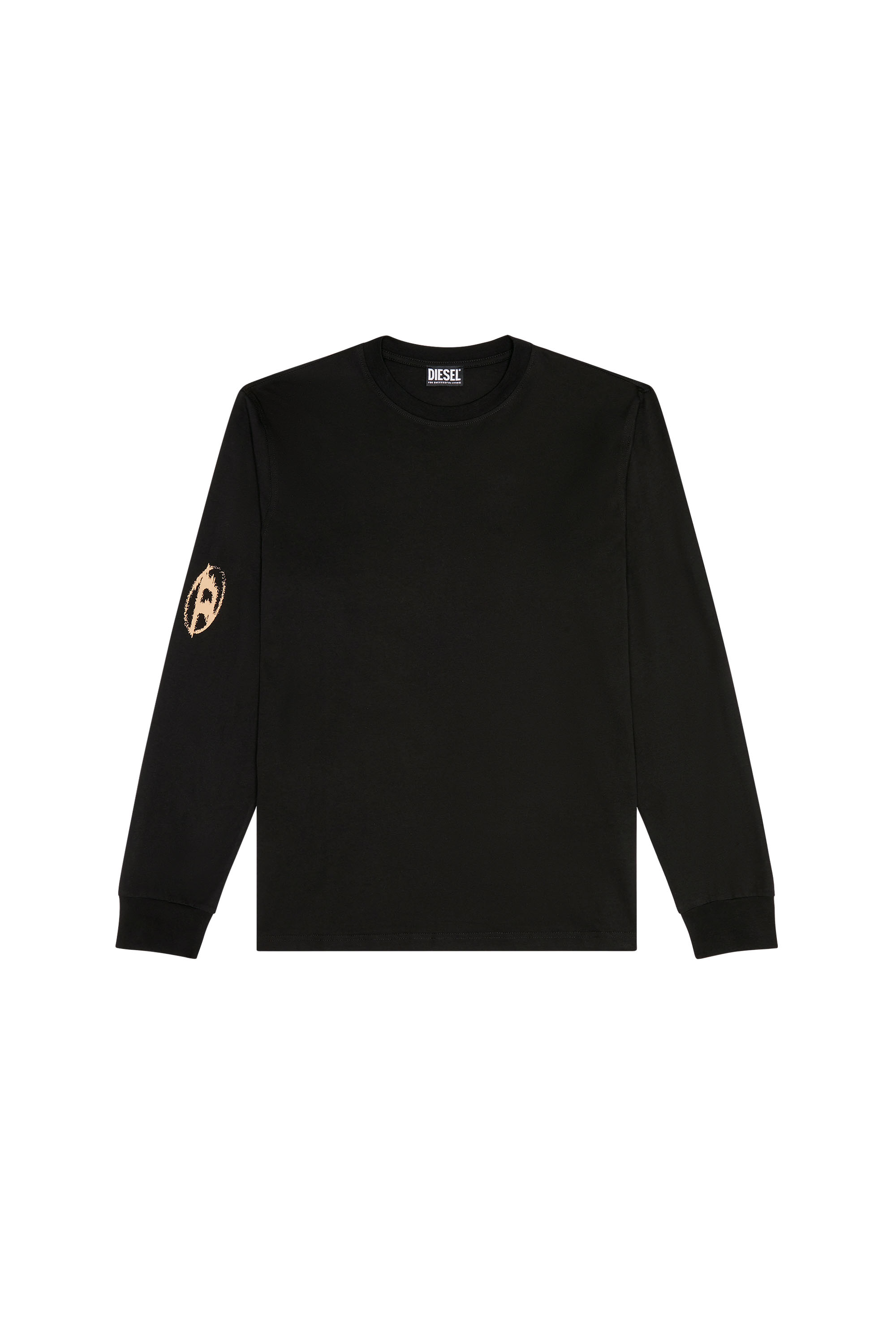 Diesel - T-JUST-LS-G3, Black - Image 3
