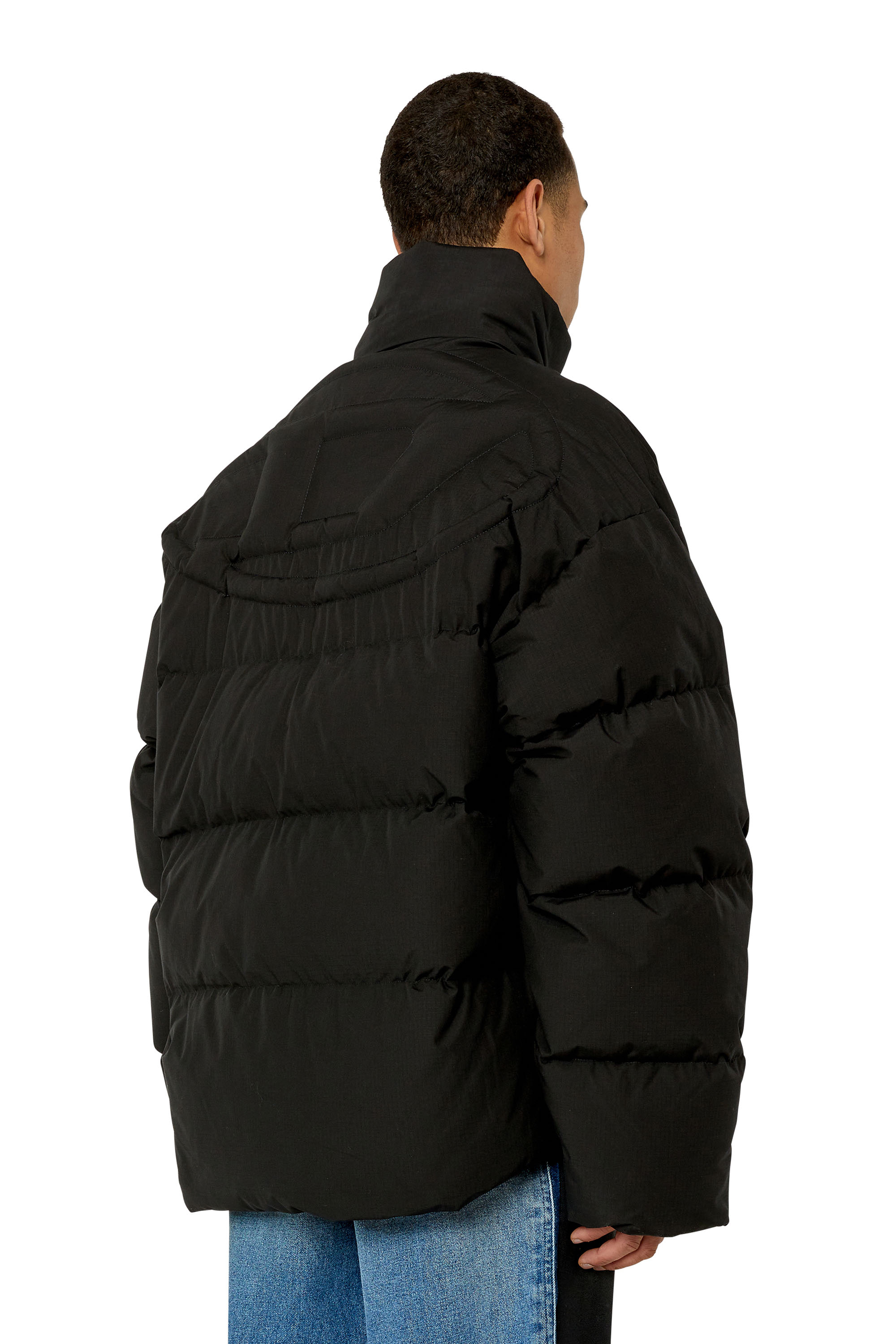 Diesel - W-OVAL, Black - Image 1