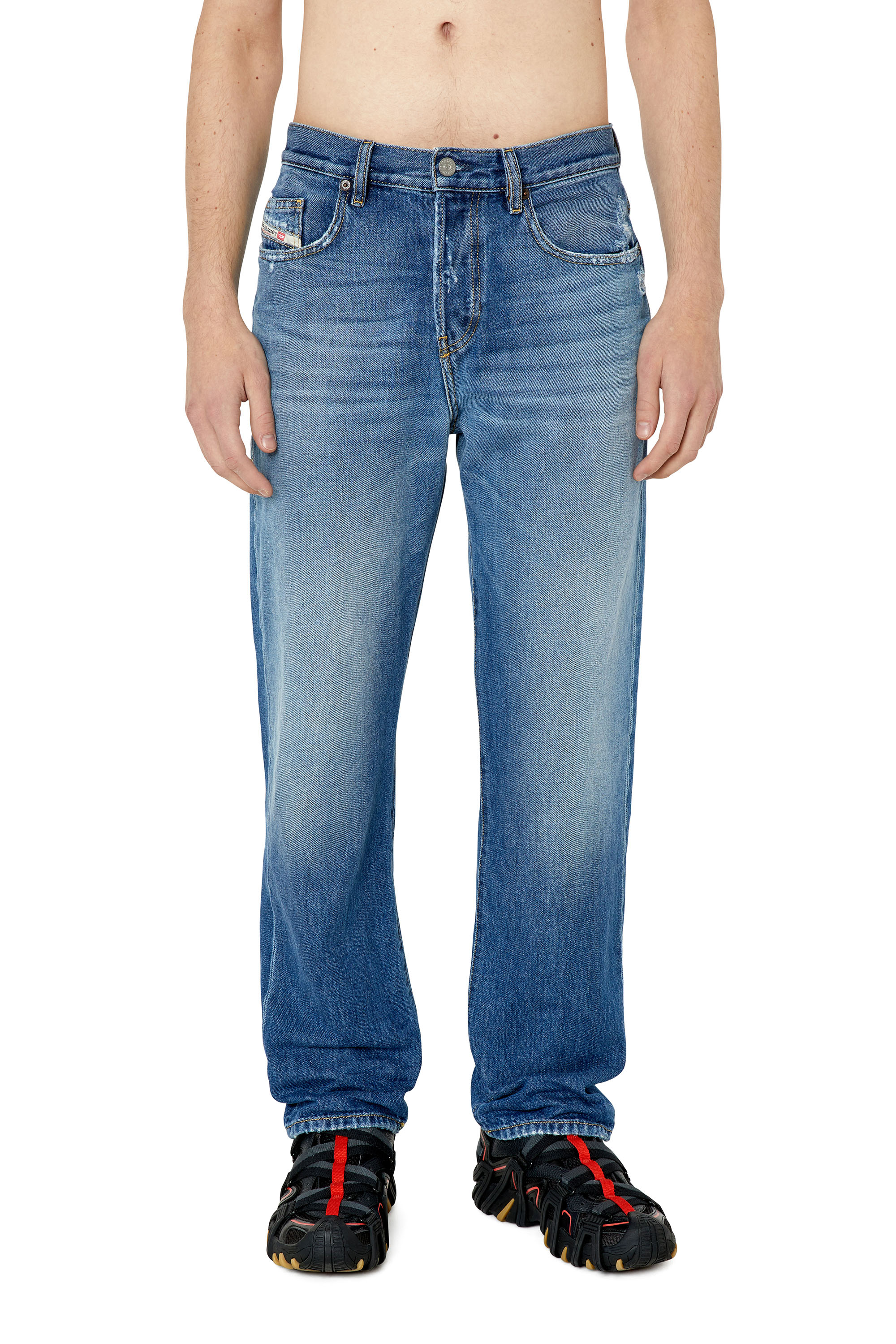 Diesel - Straight Jeans 2020 D-Viker E9C03, Medium blue - Image 1