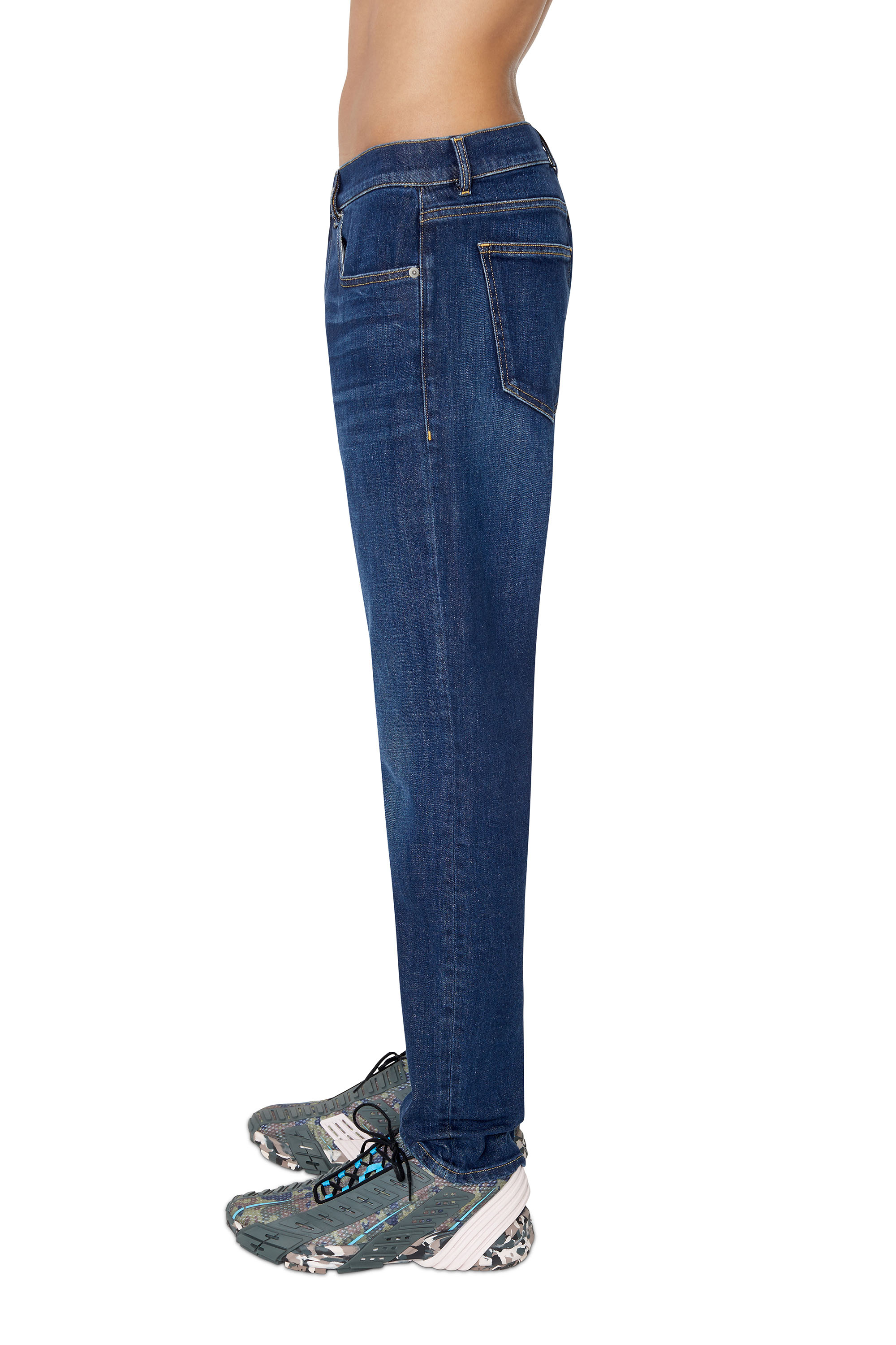 Diesel - Slim Jeans 2019 D-Strukt 09B90, Dark Blue - Image 4