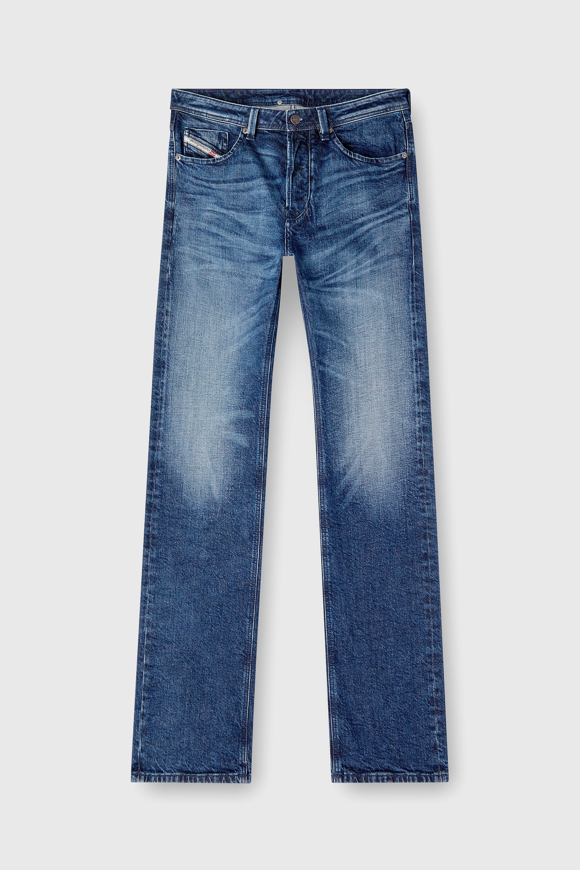 Diesel - Man's Regular Jeans 1985 Larkee 09L51, Dark Blue - 4