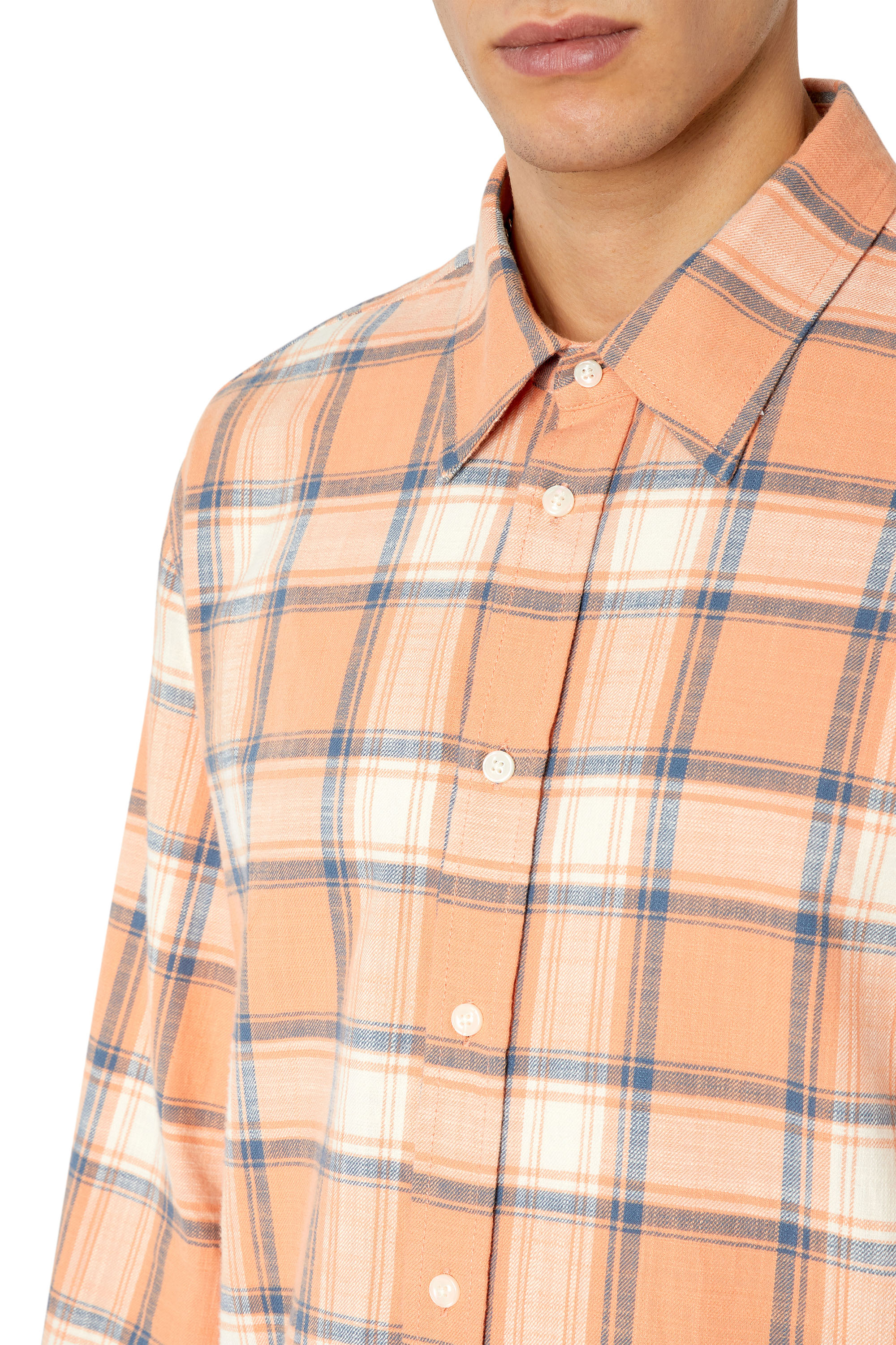Diesel - S-UMBE-CHECK-N, Pink/White - Image 5