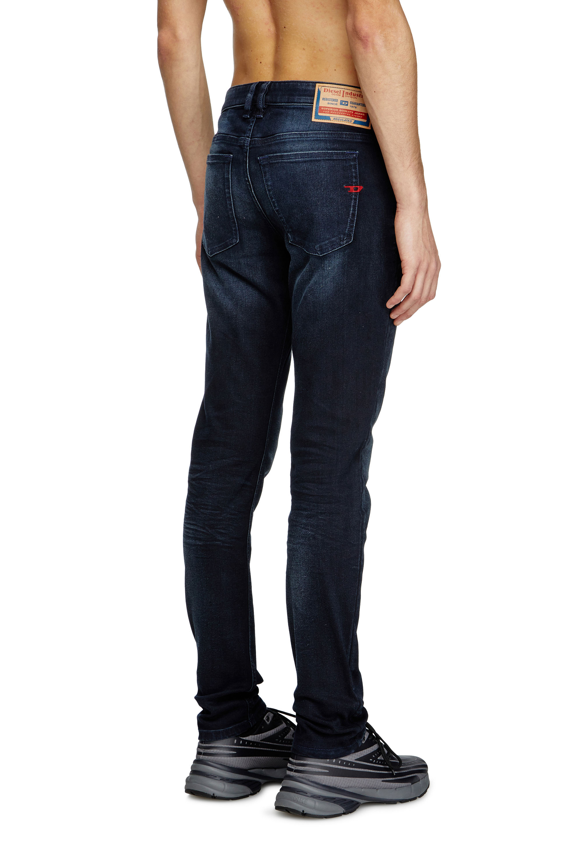 Diesel - Man's Skinny Jeans 1979 Sleenker 0BMBU, Dark Blue - 4