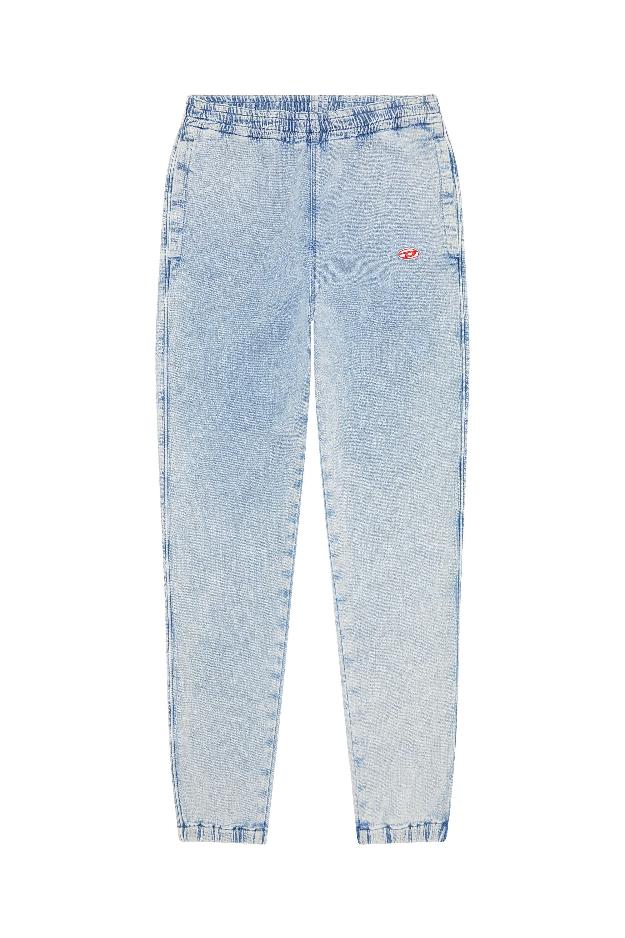 Diesel - Tapered D-Lab Track Denim 09D01, Light Blue - Image 6