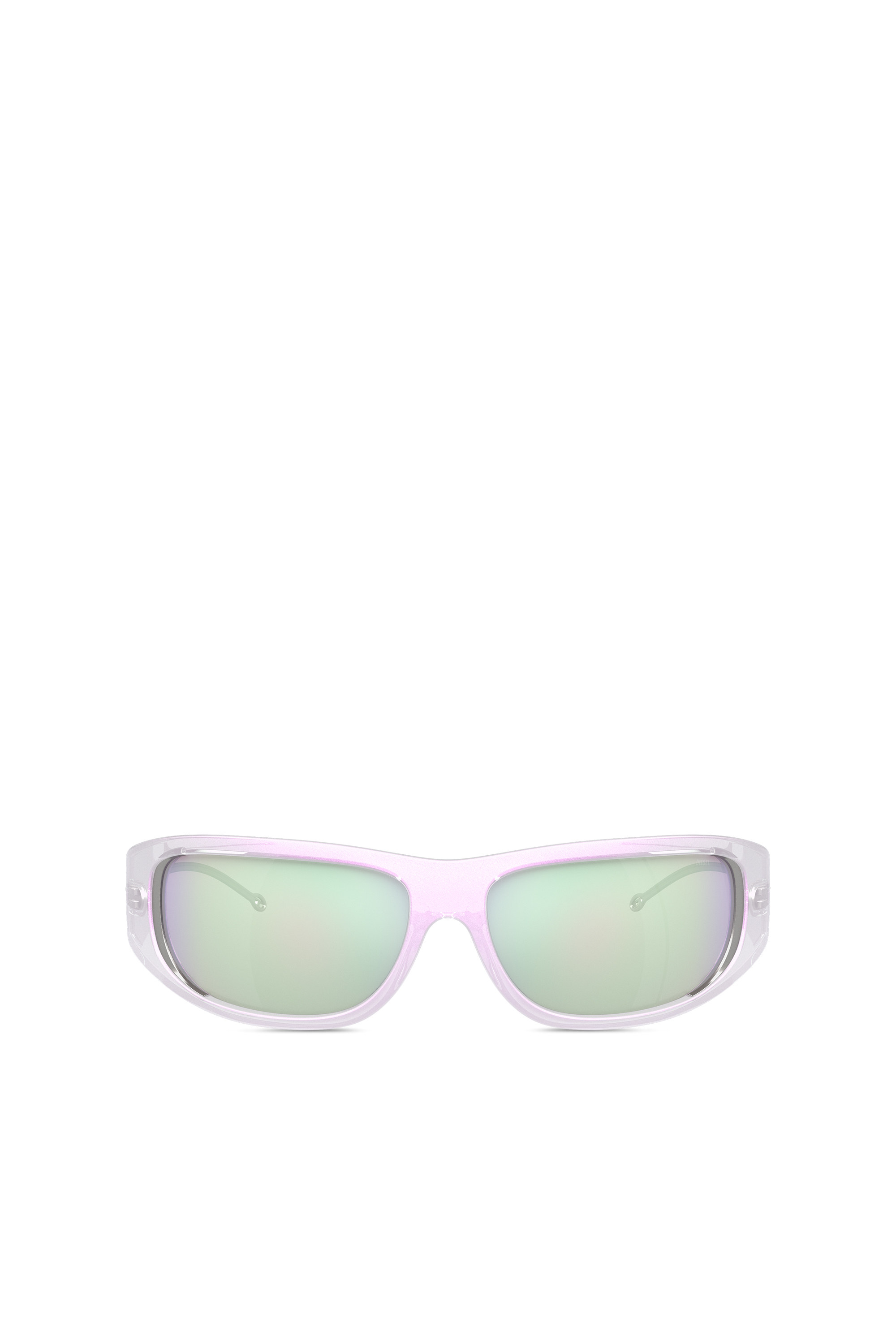 Diesel - 0DL3001 SIZE 61, Unisex's Wraparound style sunglasses in Bubble - 1