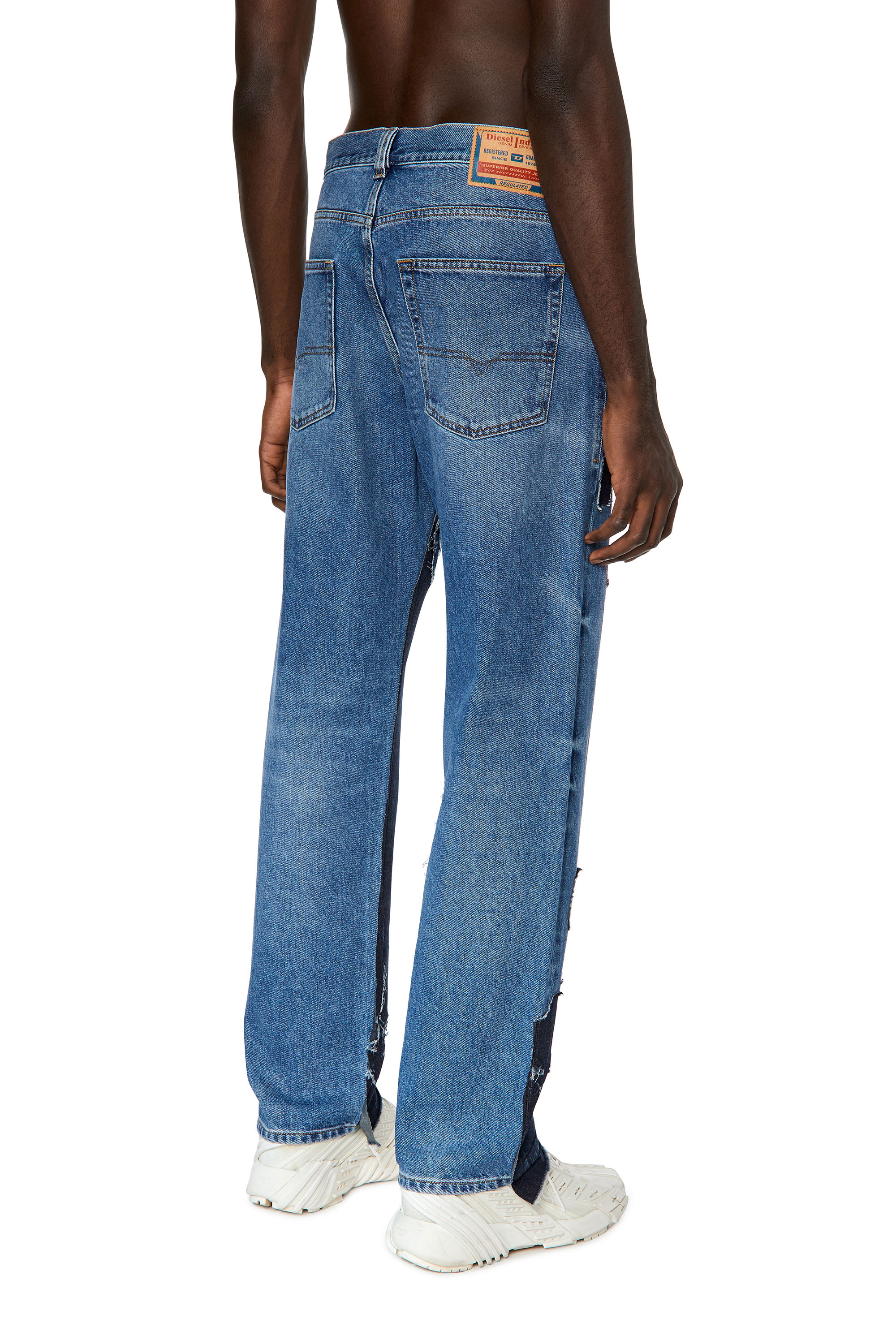 Diesel - 2010 D-Macs 09G77 Straight Jeans, Medium blue - Image 2