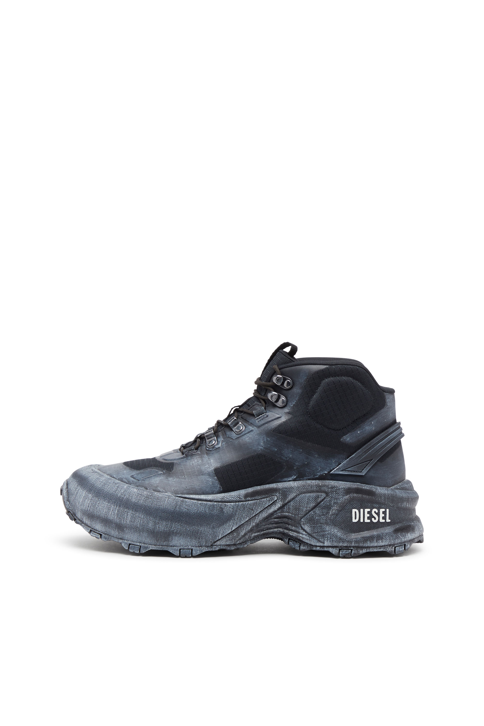 Diesel - D-CAGE HIKING, Man's D-Cage Hiking - Sneakers in Black - 8