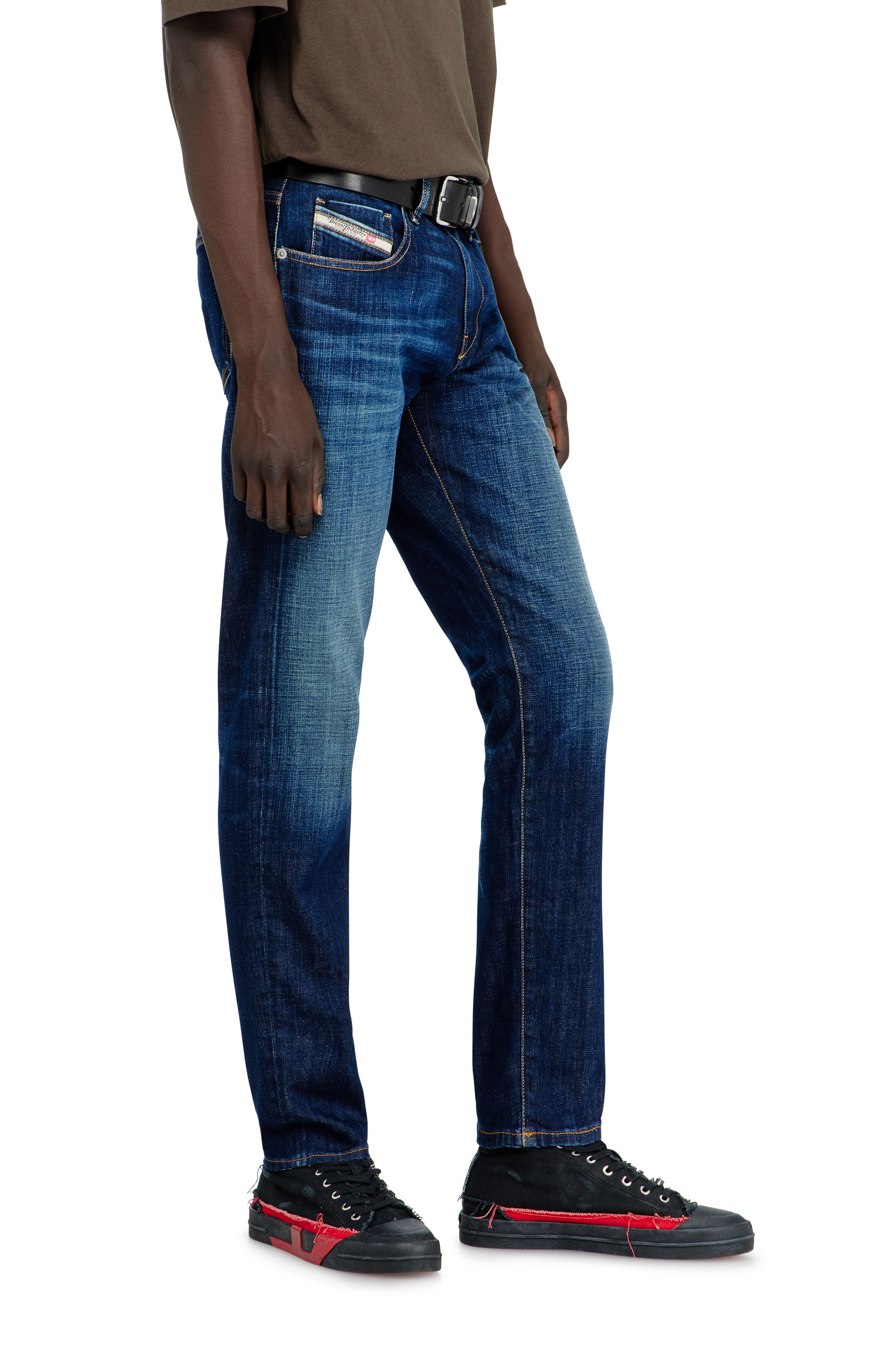 Diesel - Man's Slim Jeans 2019 D-Strukt 09L61, Medium blue - 7
