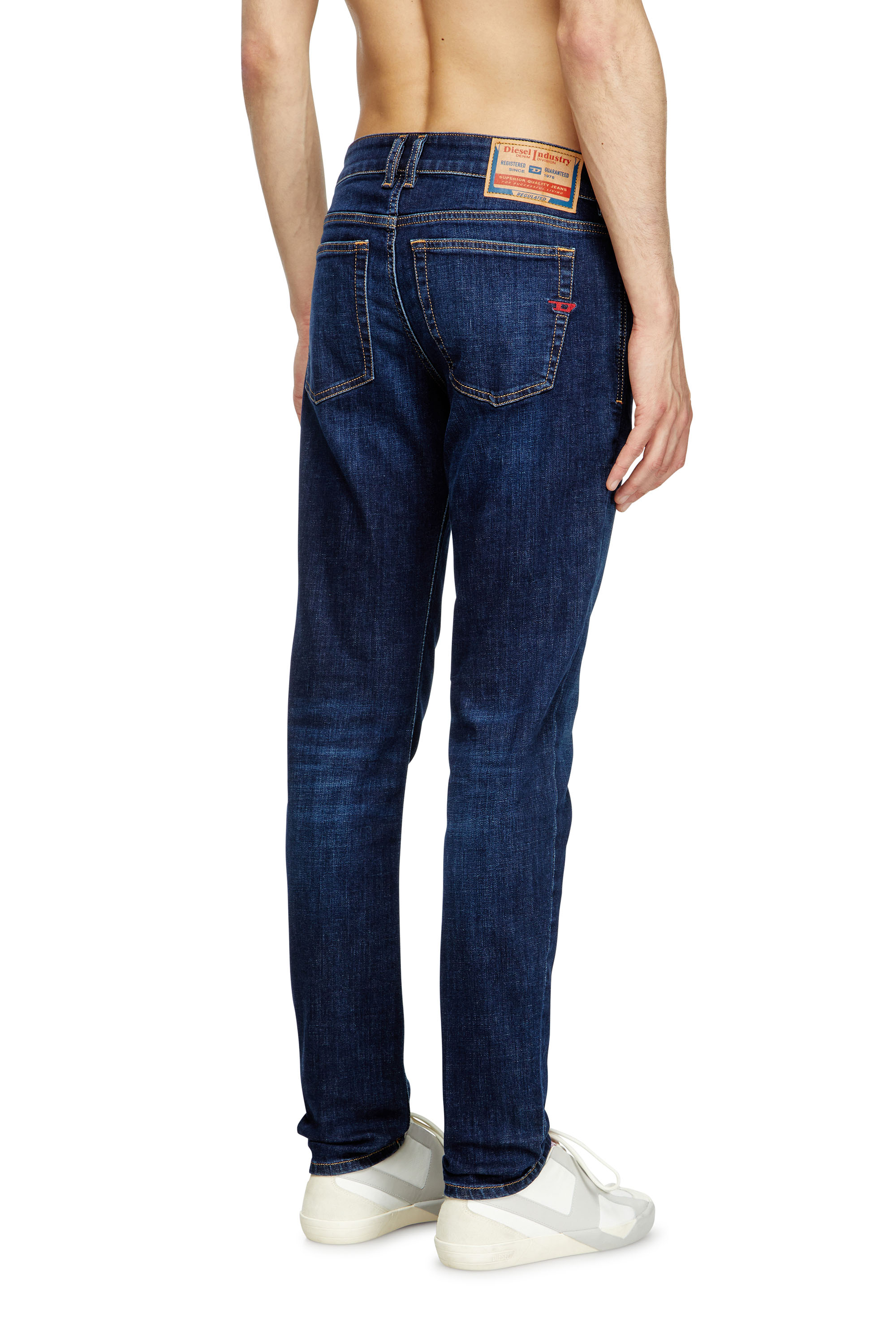 Diesel - Man's Skinny Jeans 1979 Sleenker 09J17, Dark Blue - 5