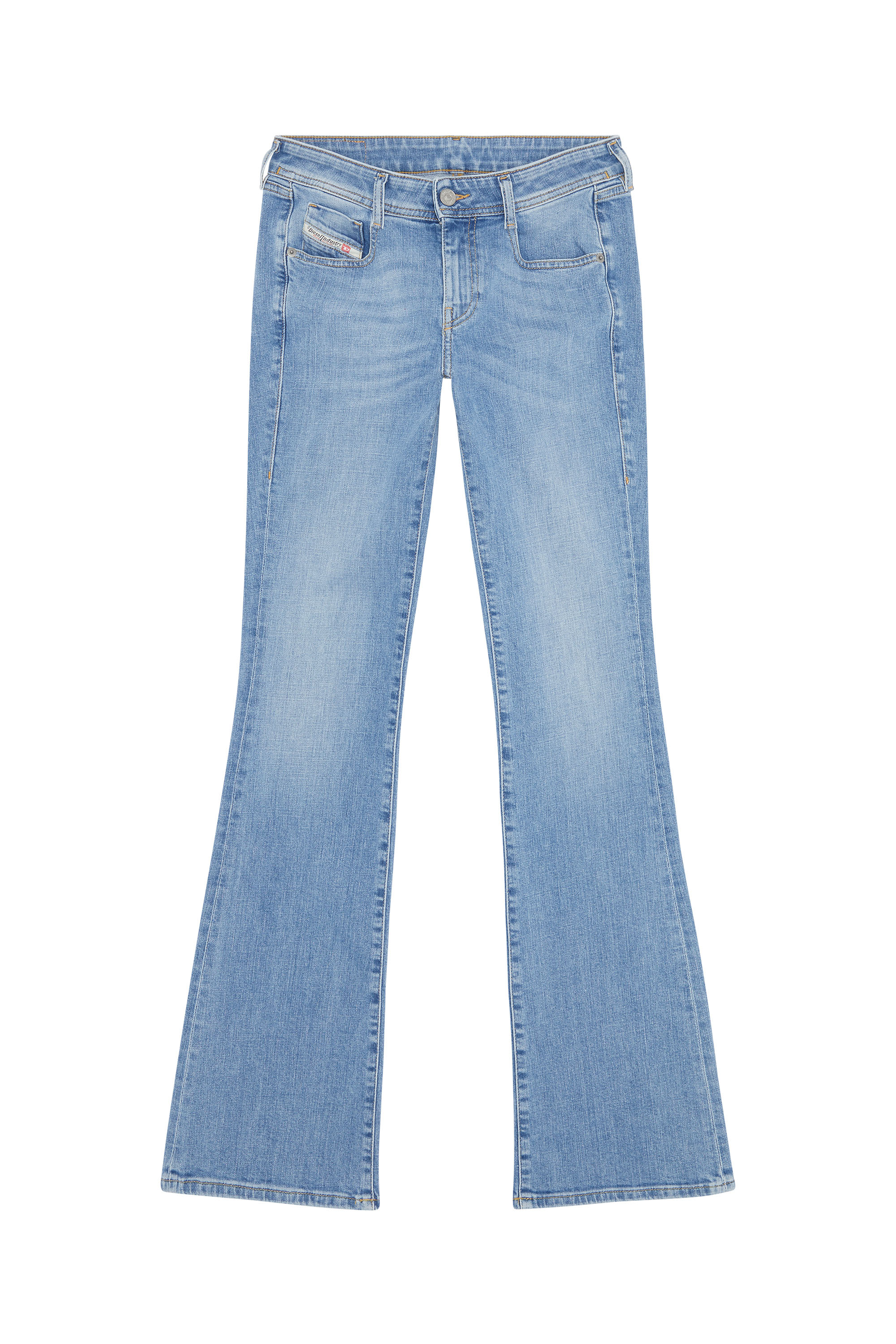 Diesel - Bootcut and Flare Jeans 1969 D-Ebbey 09F76, Light Blue - Image 5