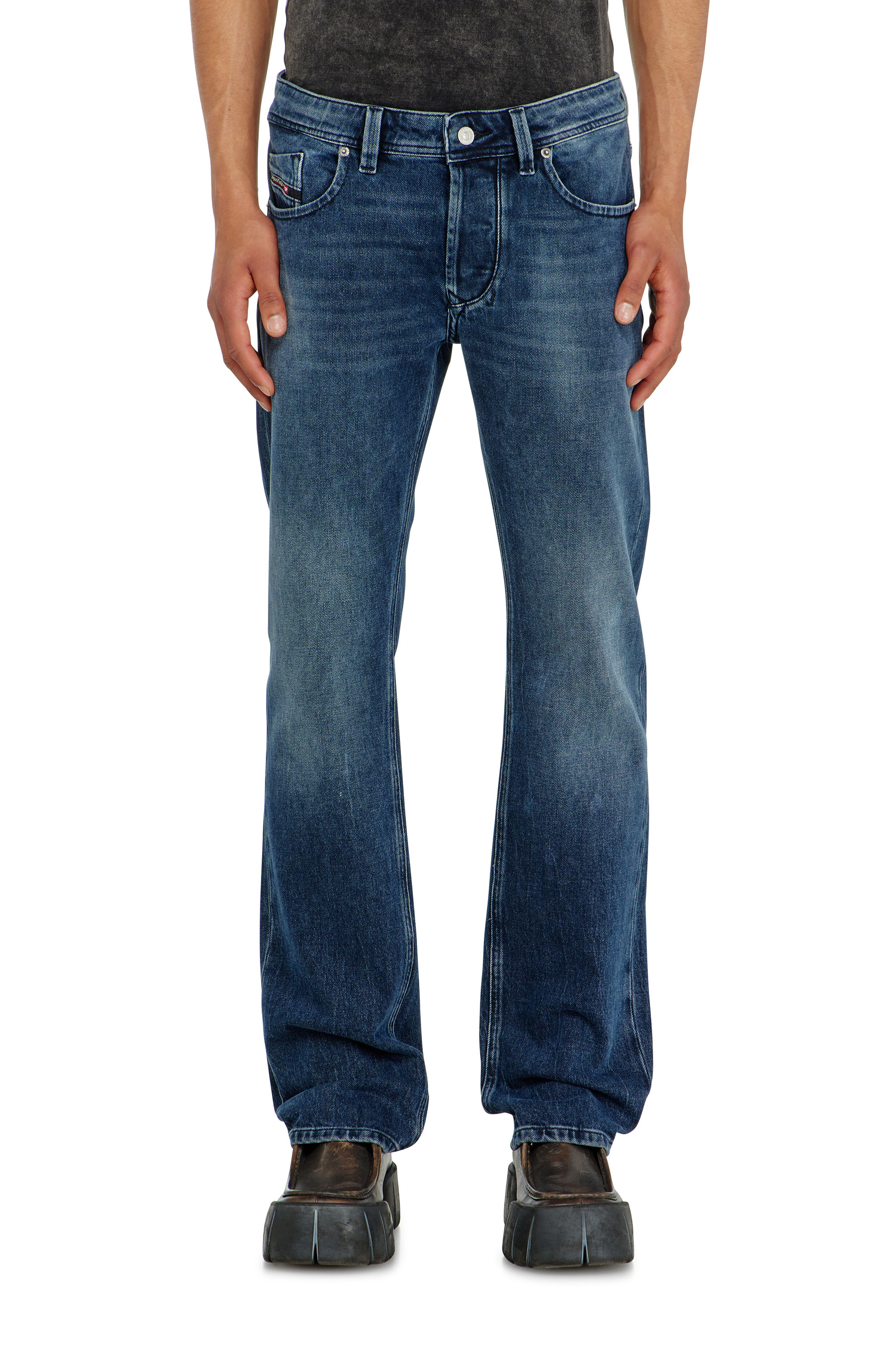 Diesel - Man's Regular Jeans 1985 Larkee 0KBBM, Dark Blue - 2